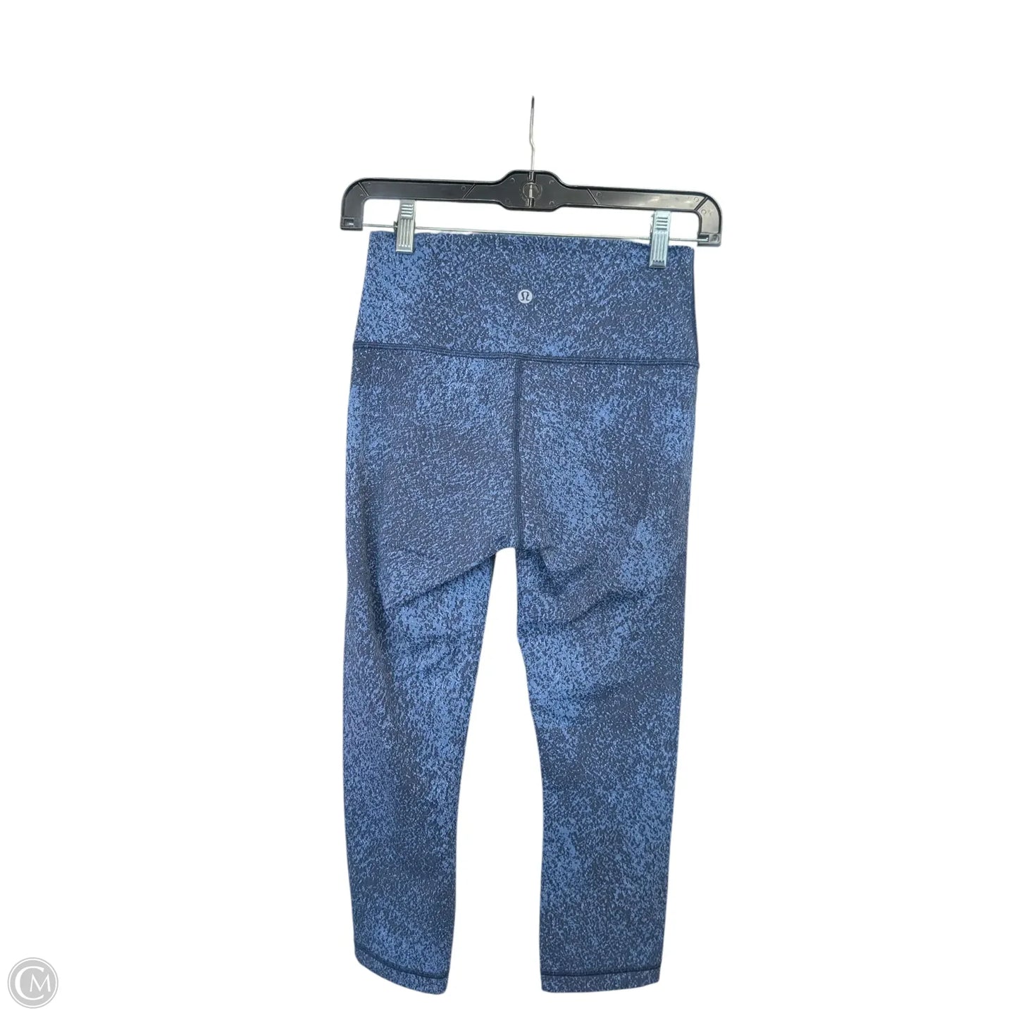 Athletic Leggings Capris By Lululemon In Blue, Size: 6