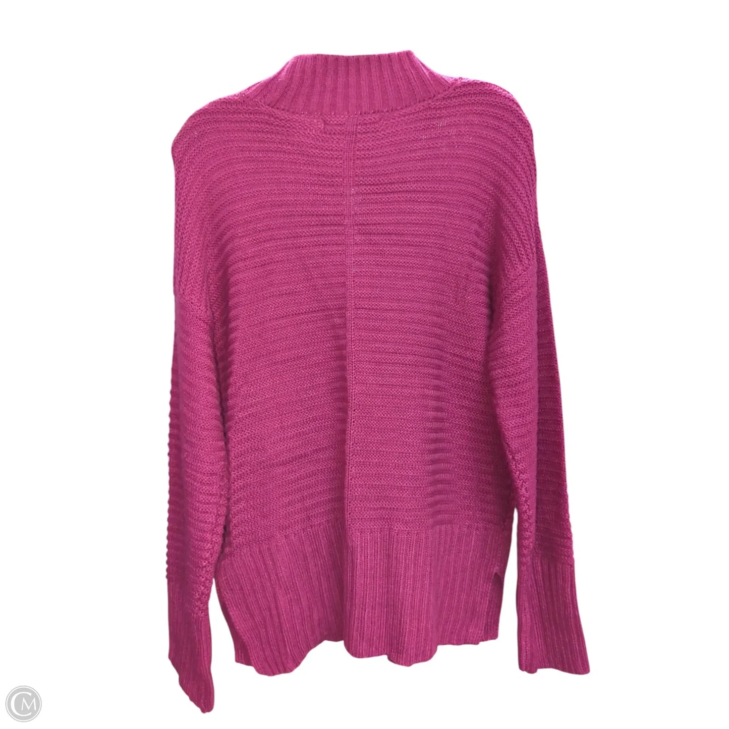 Sweater By Apt 9 In Purple, Size: L