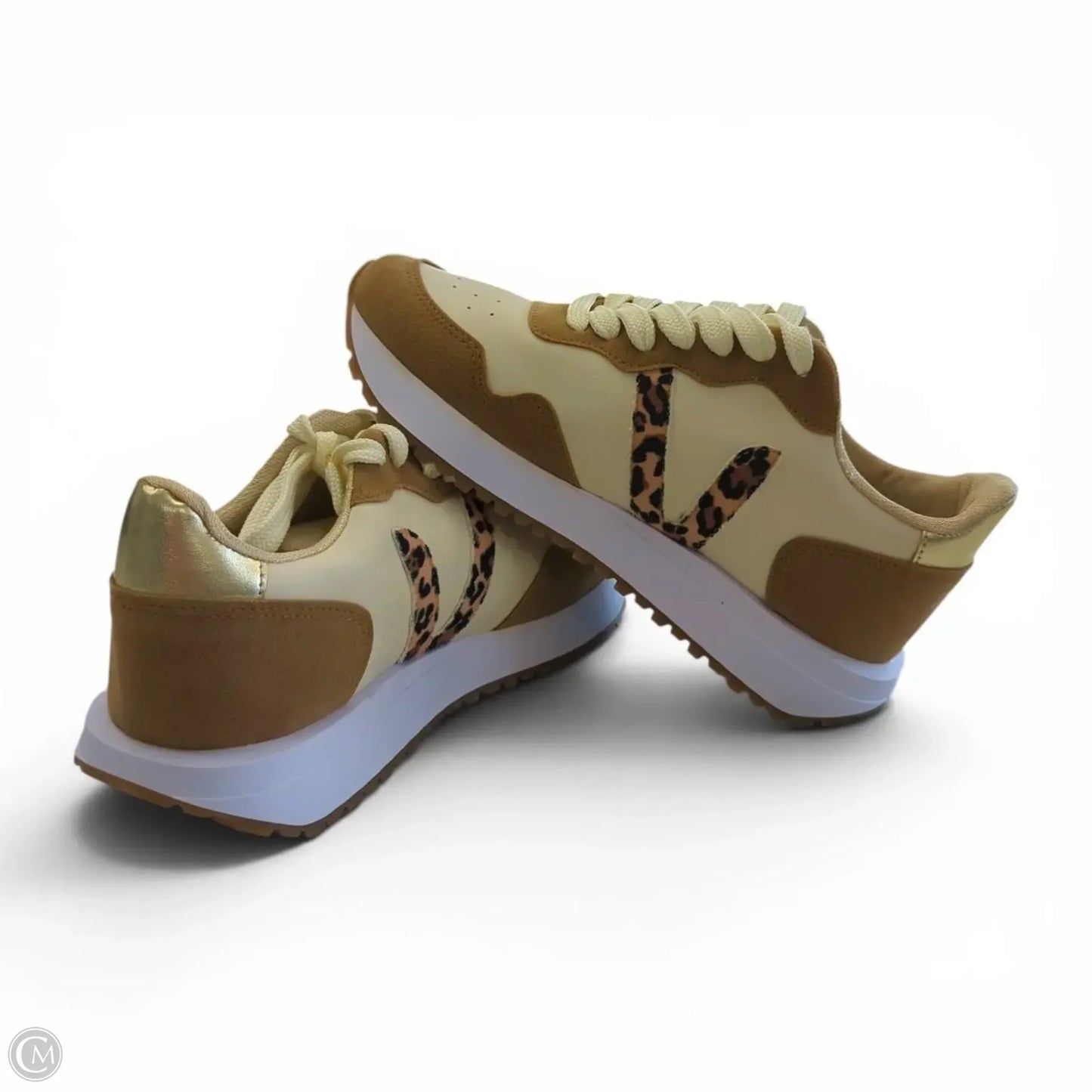 Shoes Athletic By Clothes Mentor In Animal Print, Size: 8