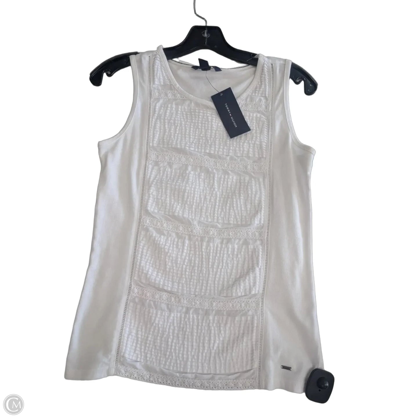 Top Sleeveless By Tommy Hilfiger In White, Size: Xs