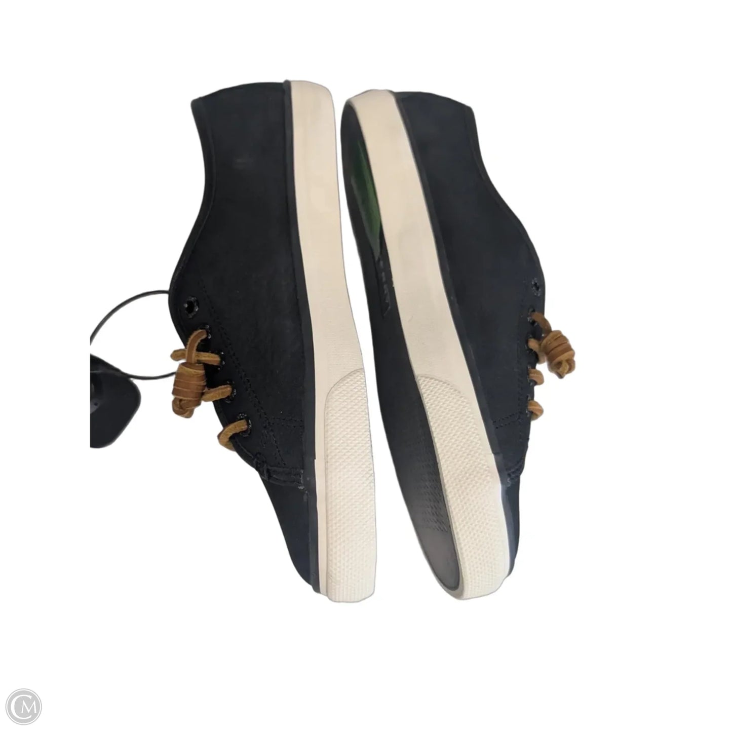 Shoes Sneakers By Sperry In Black, Size: 7.5