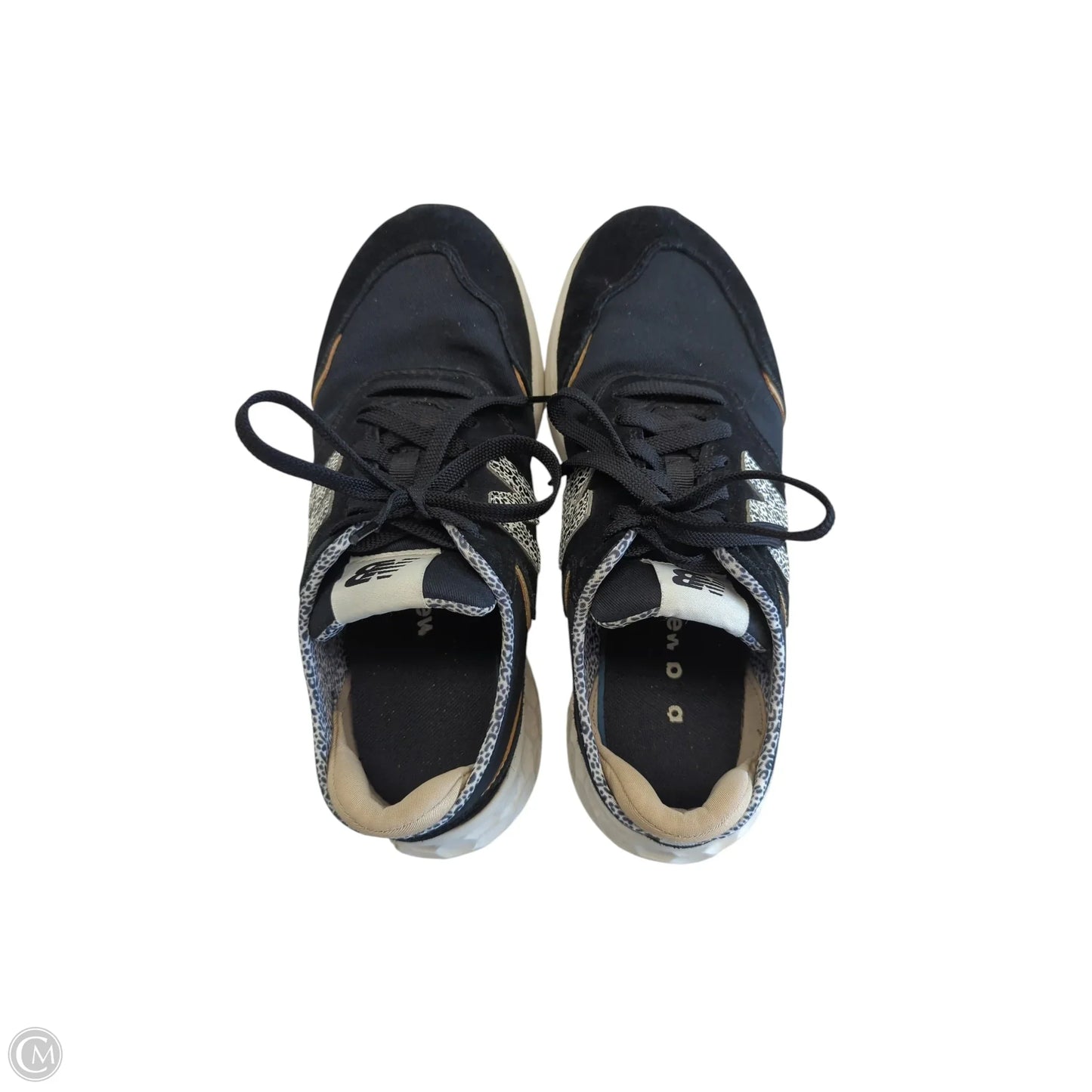 Shoes Sneakers By New Balance In Black & Brown, Size: 9