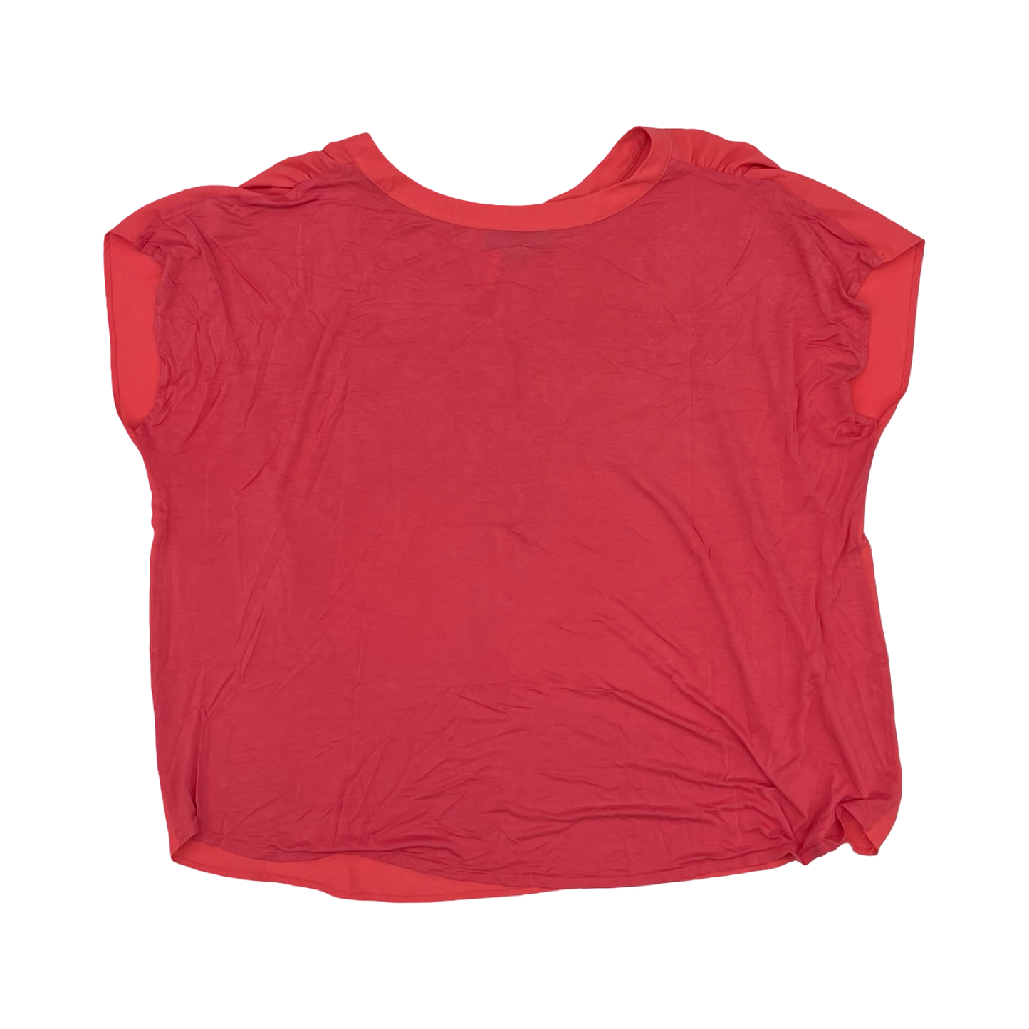 Blouse Ss By Inc In Orange, Size:3X