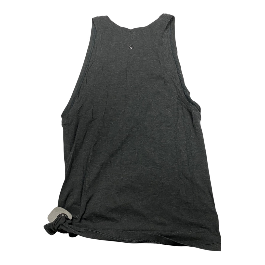 Athletic Tank Top By Lululemon In Black, Size:6