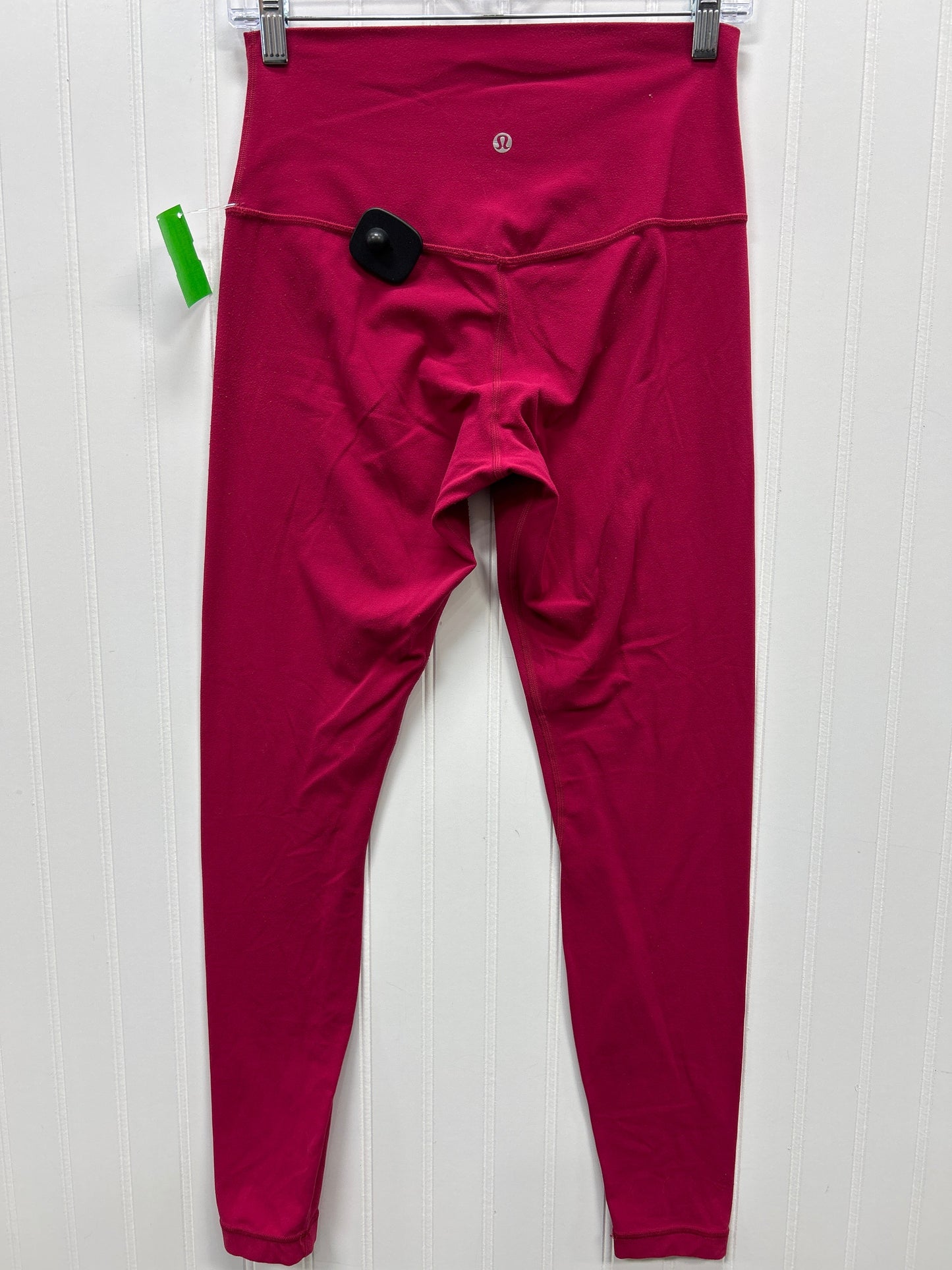 Athletic Leggings By Lululemon In Pink, Size:8