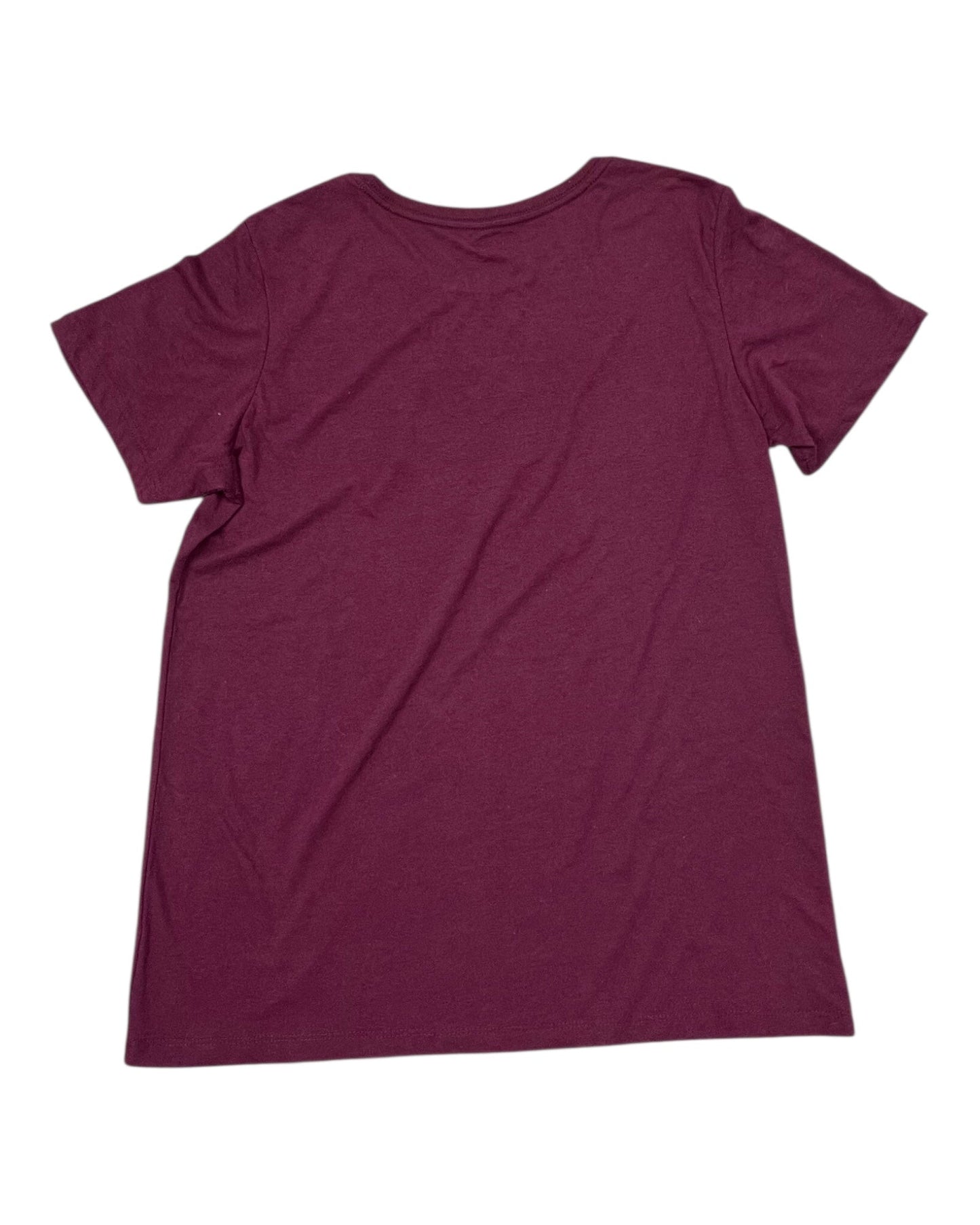 Top Ss By Clothes Mentor In Maroon, Size:M