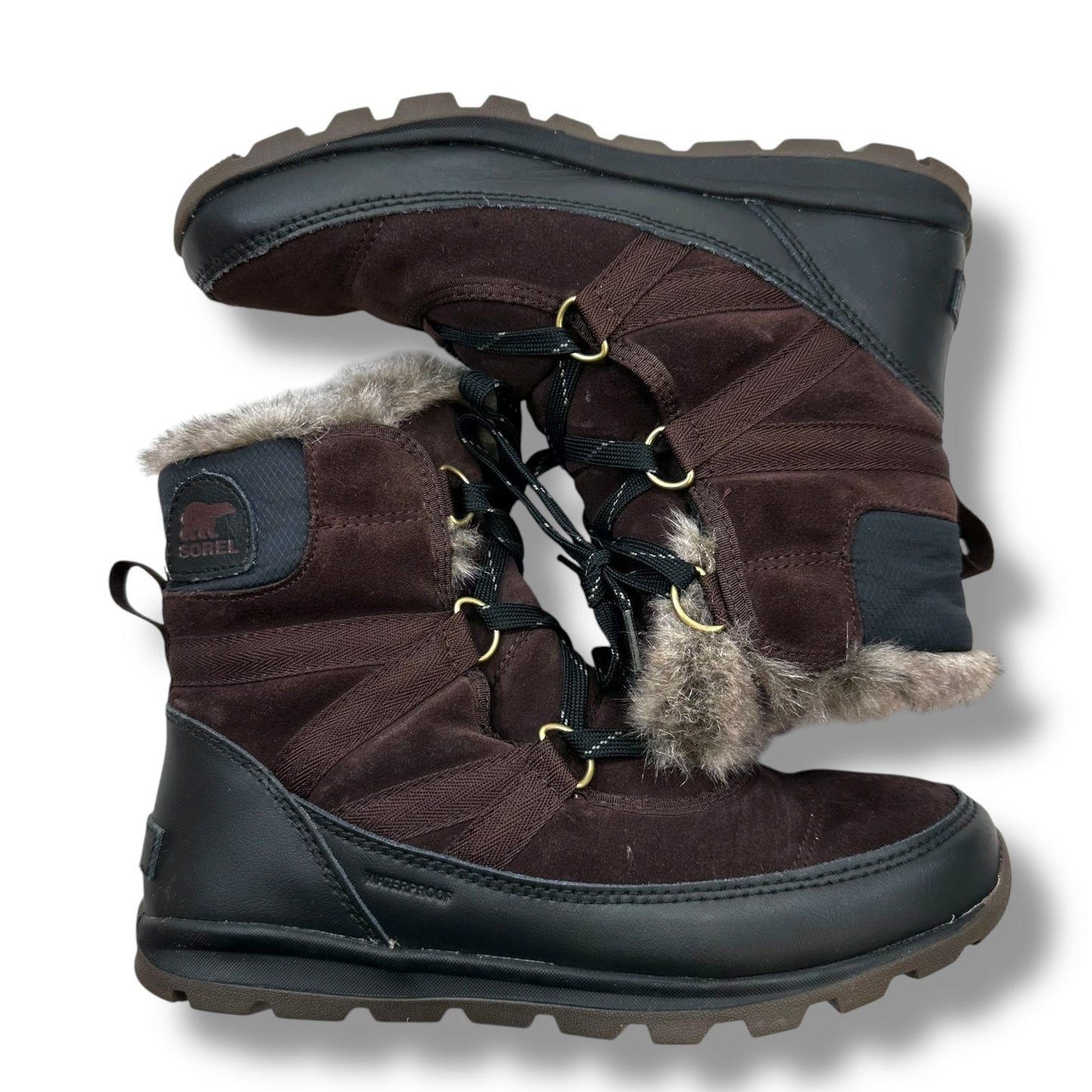 Boots Ankle Flats By Sorel In Brown, Size: 7.5