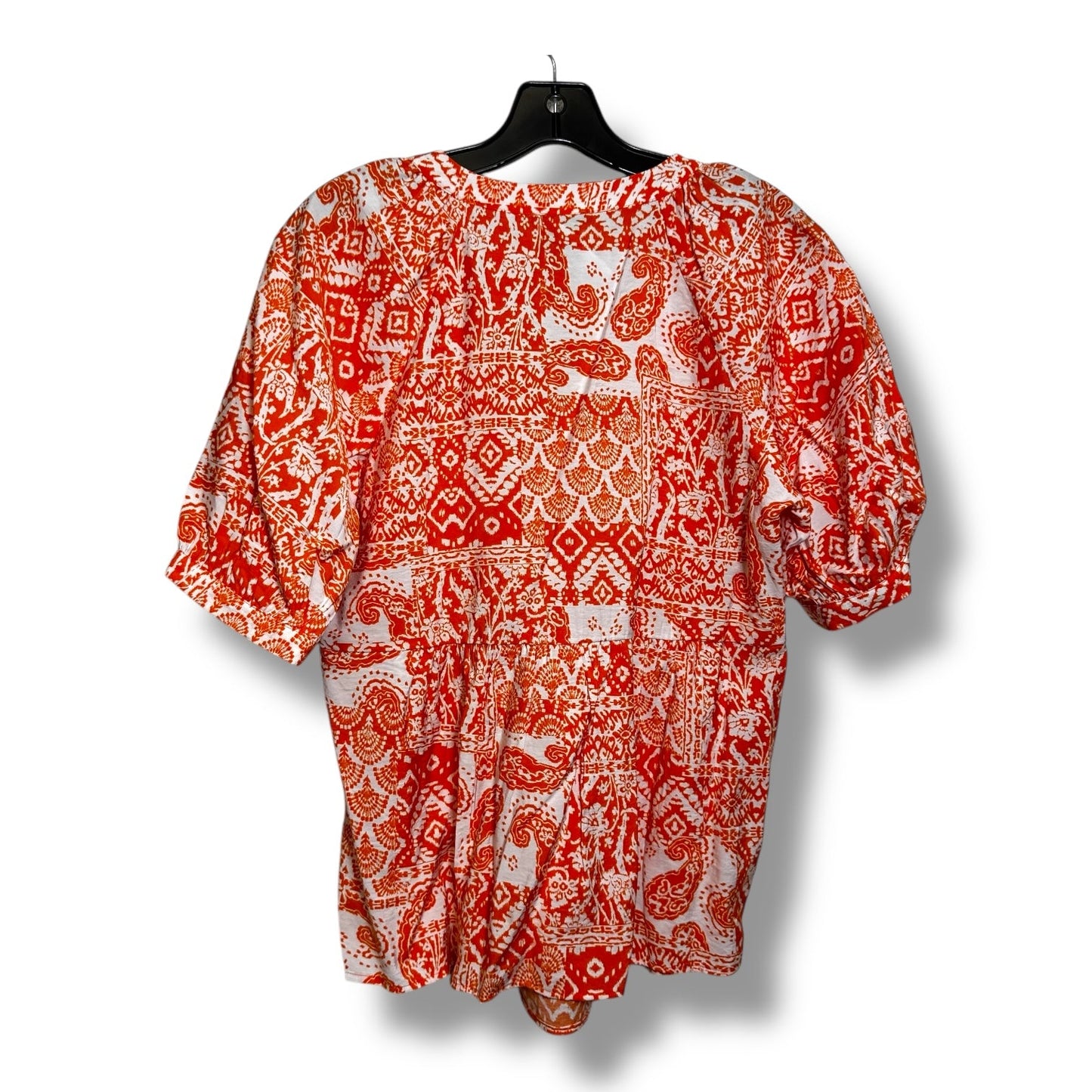 Top Short Sleeve By Clothes Mentor In Orange, Size: S