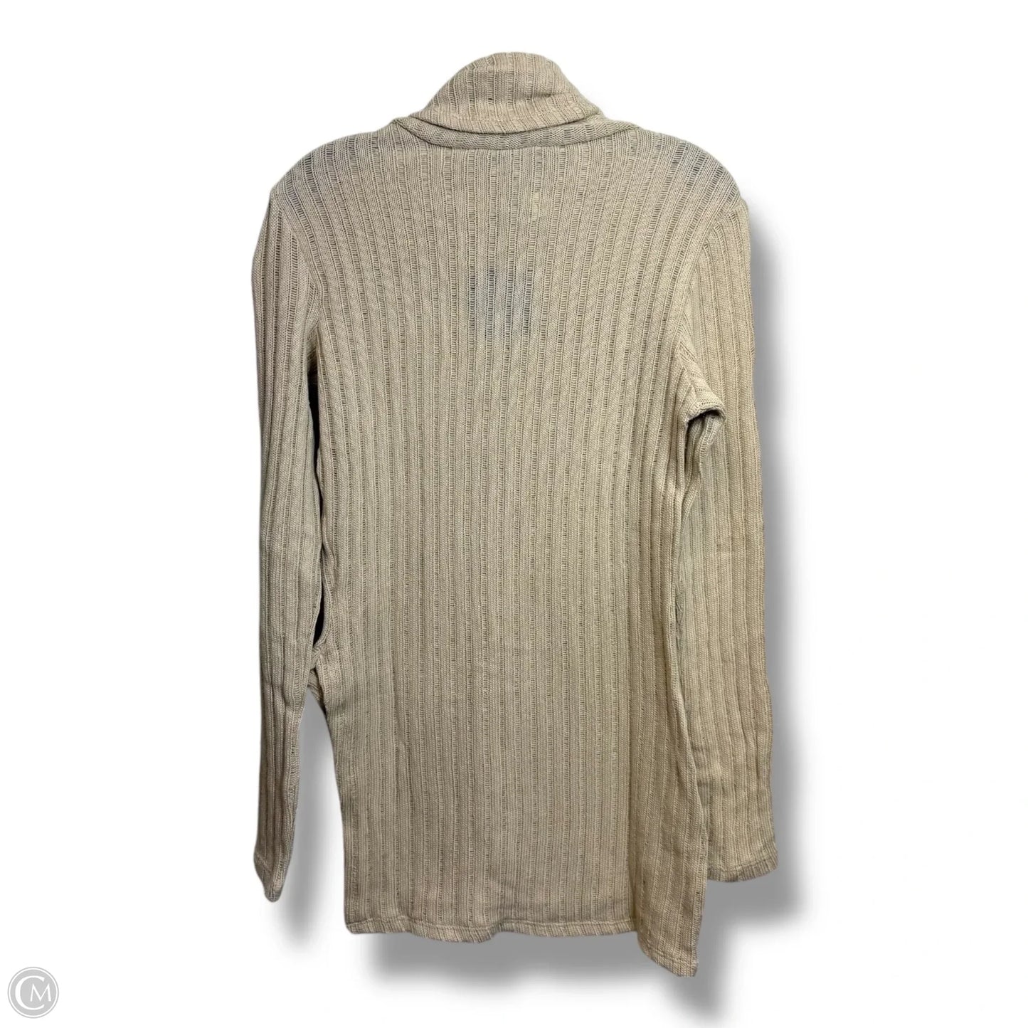 Top Long Sleeve By Clothes Mentor In Tan, Size: Xl