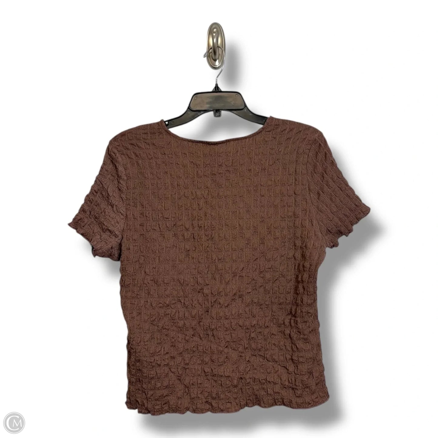 Top Short Sleeve By Torrid In Brown, Size: M