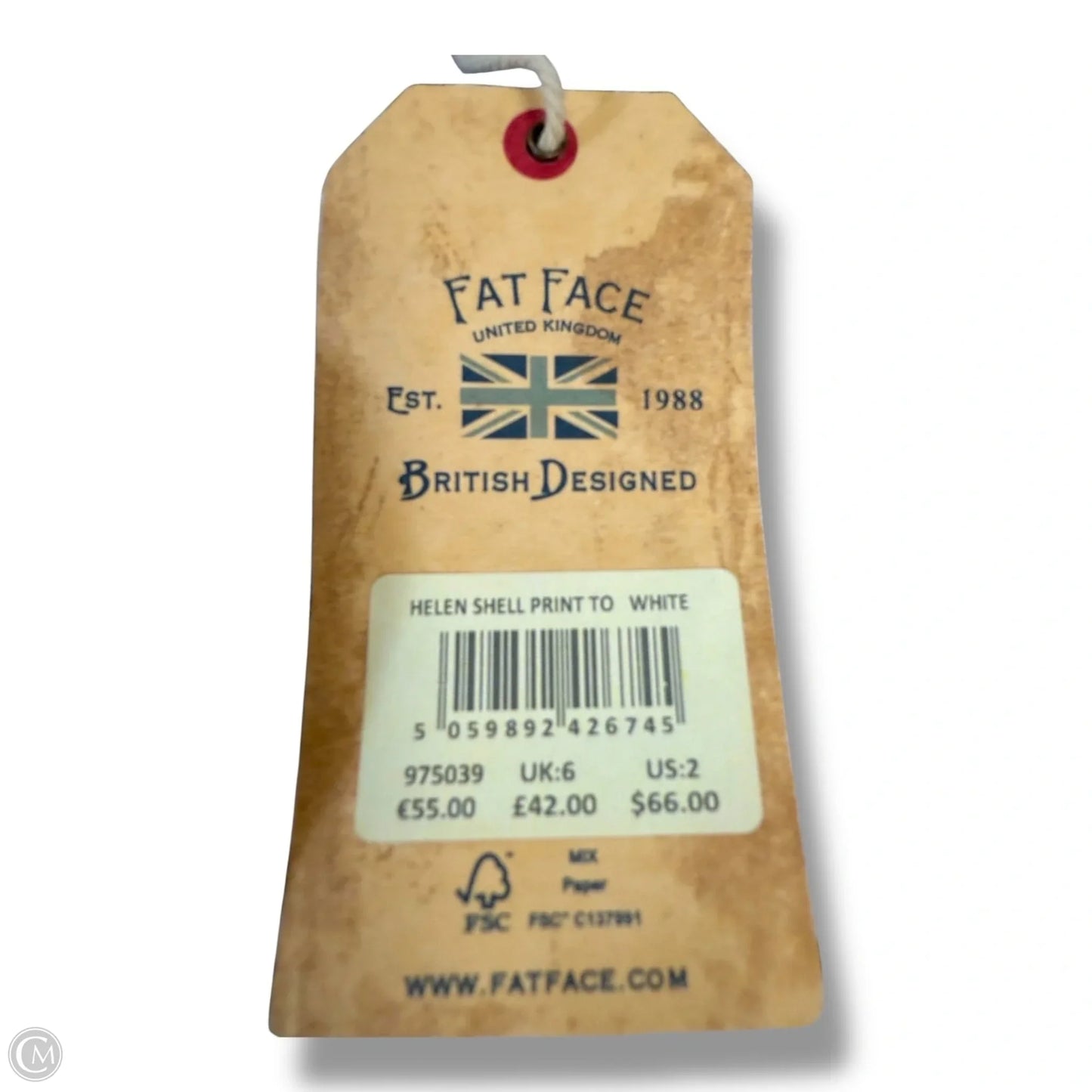 Top Sleeveless By Fatface In Blue, Size: 2