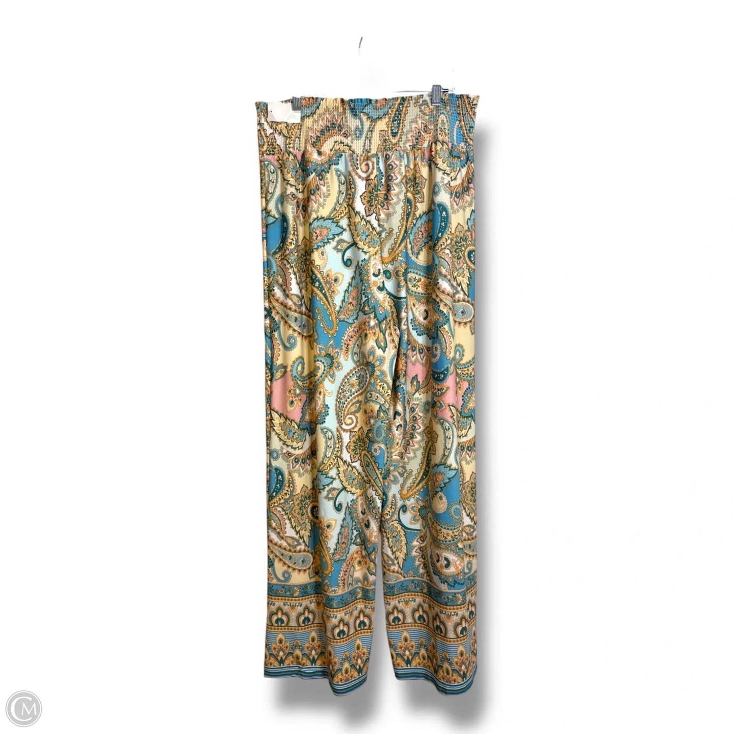 Pants Dress By Zac And Rachel In Paisley Print, Size: L