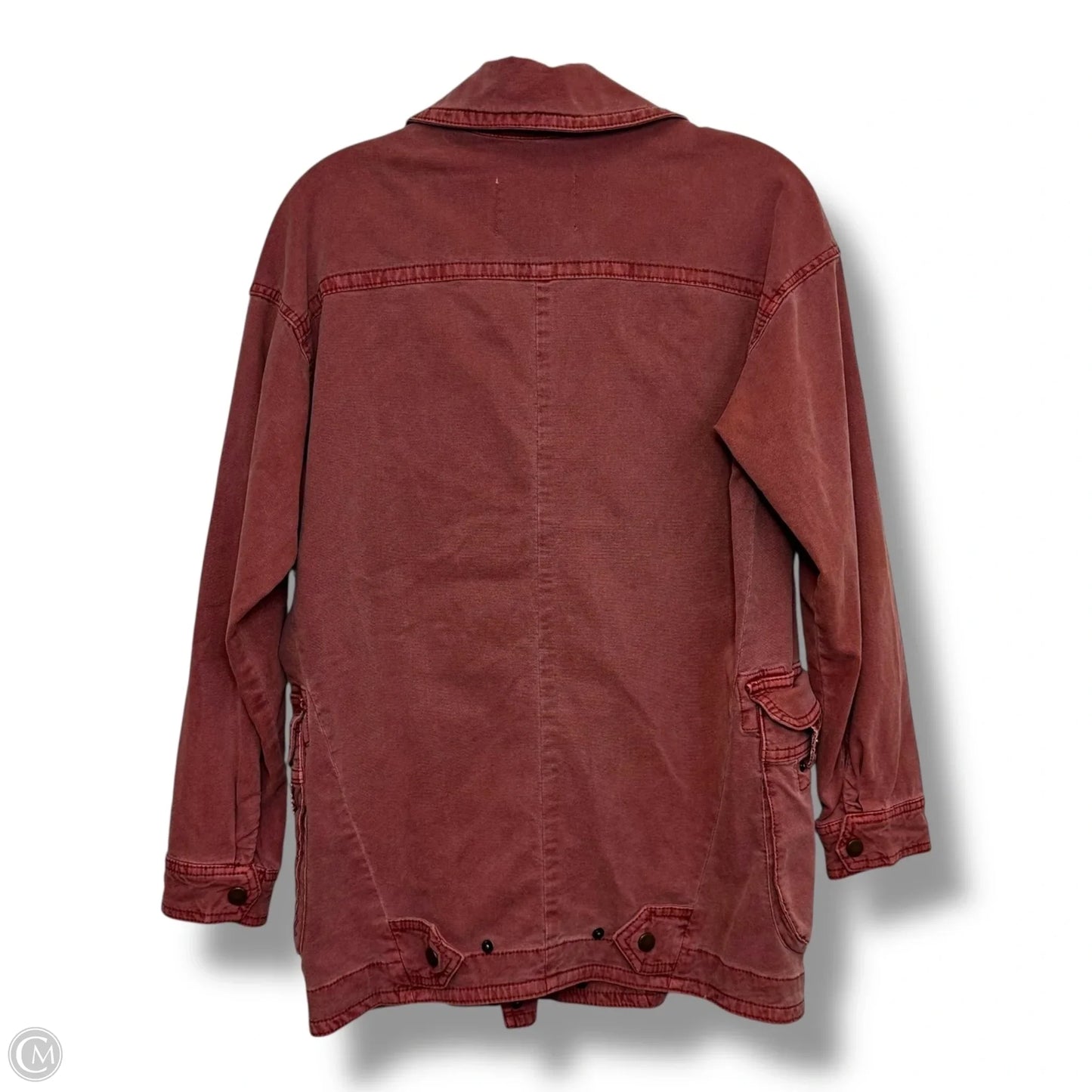 Jacket Denim By Anthropologie In Pink, Size: Xs