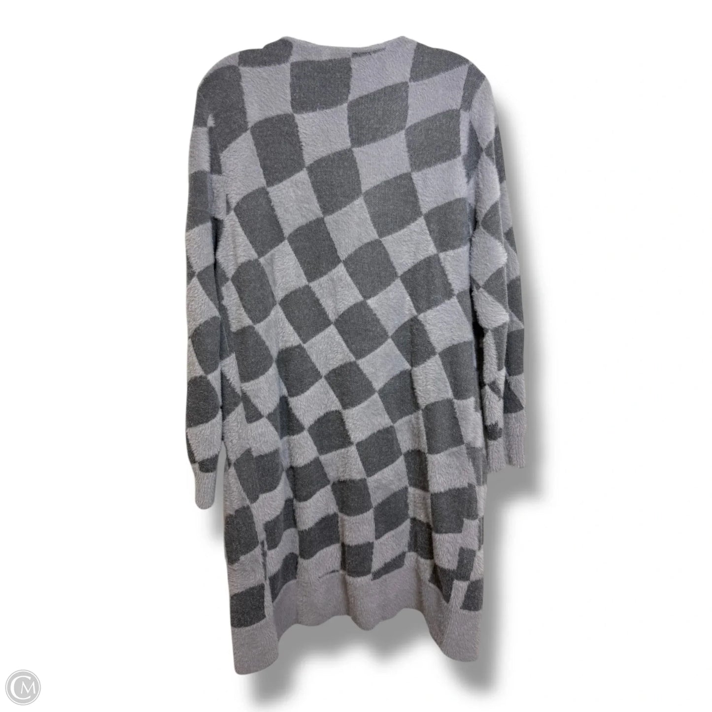Cardigan By Simply Southern In Checkered Pattern, Size: S