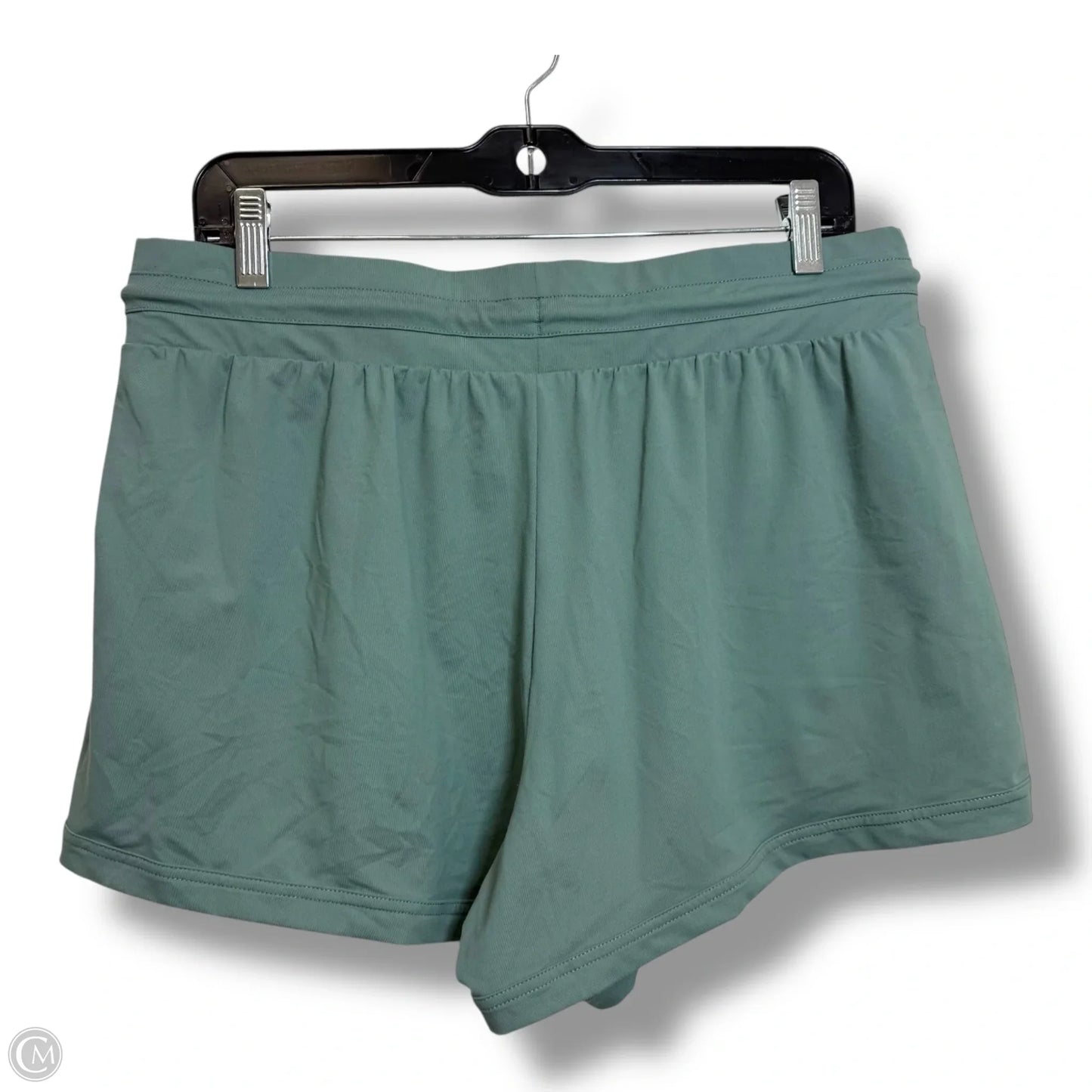 Athletic Shorts By Apana In Green, Size: L
