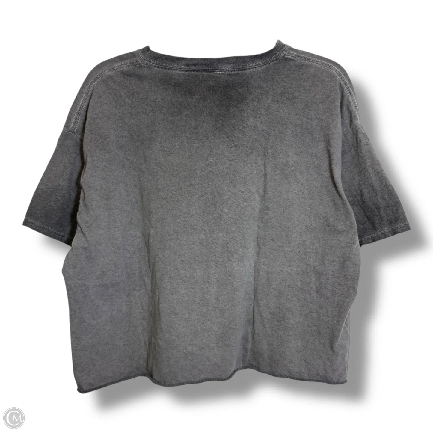Top Short Sleeve Basic By Cmf In Grey, Size: Xl