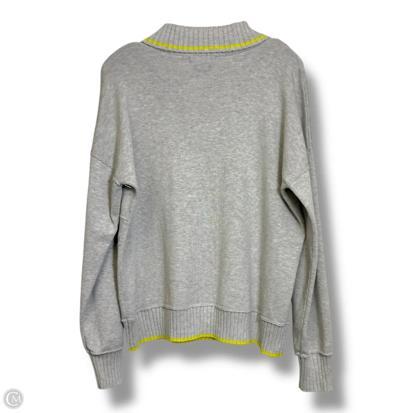 Sweater By Cynthia Rowley In Grey, Size: L