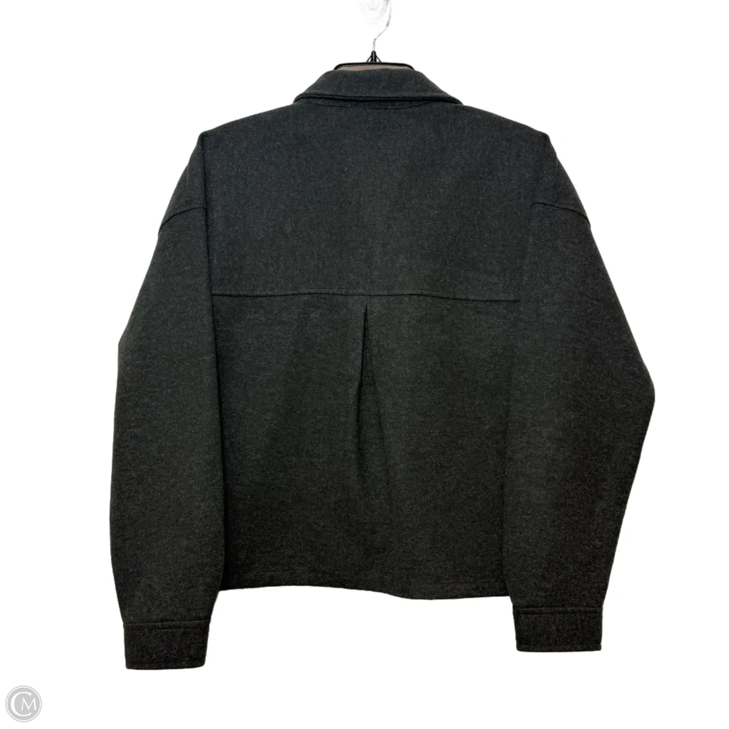 Jacket Shirt By Beachlunchlounge In Grey, Size: M