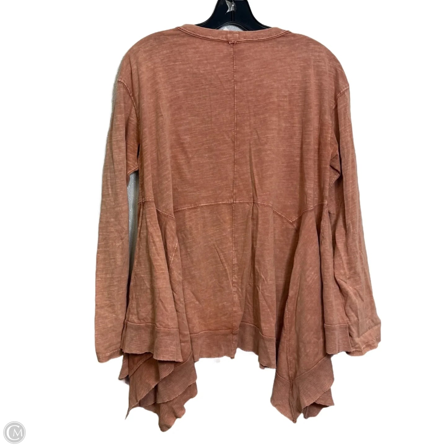 Top Long Sleeve Basic By Easel In Pink, Size: M