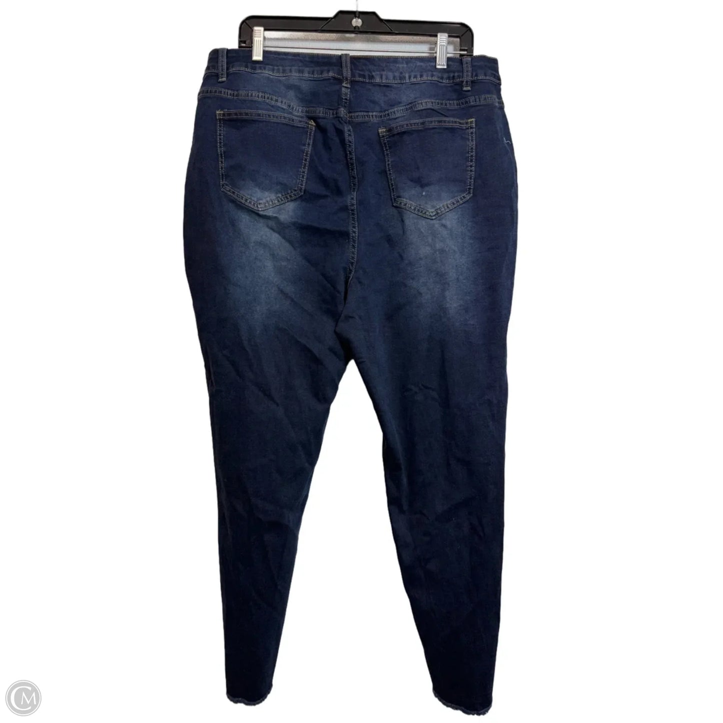 Jeans Cropped By Ashley Stewart In Blue, Size: 20