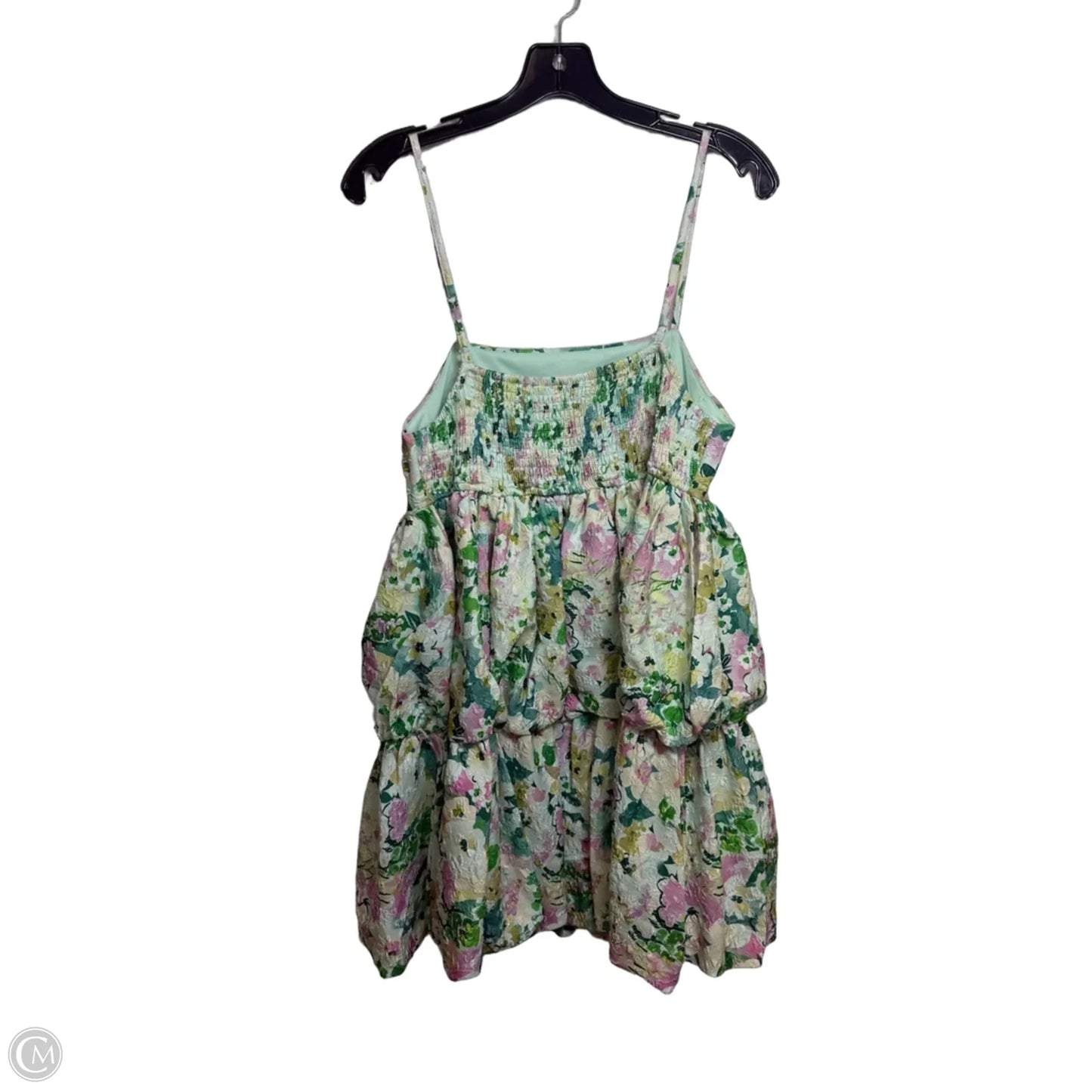 Dress Casual Short By Tcec In Green, Size: M