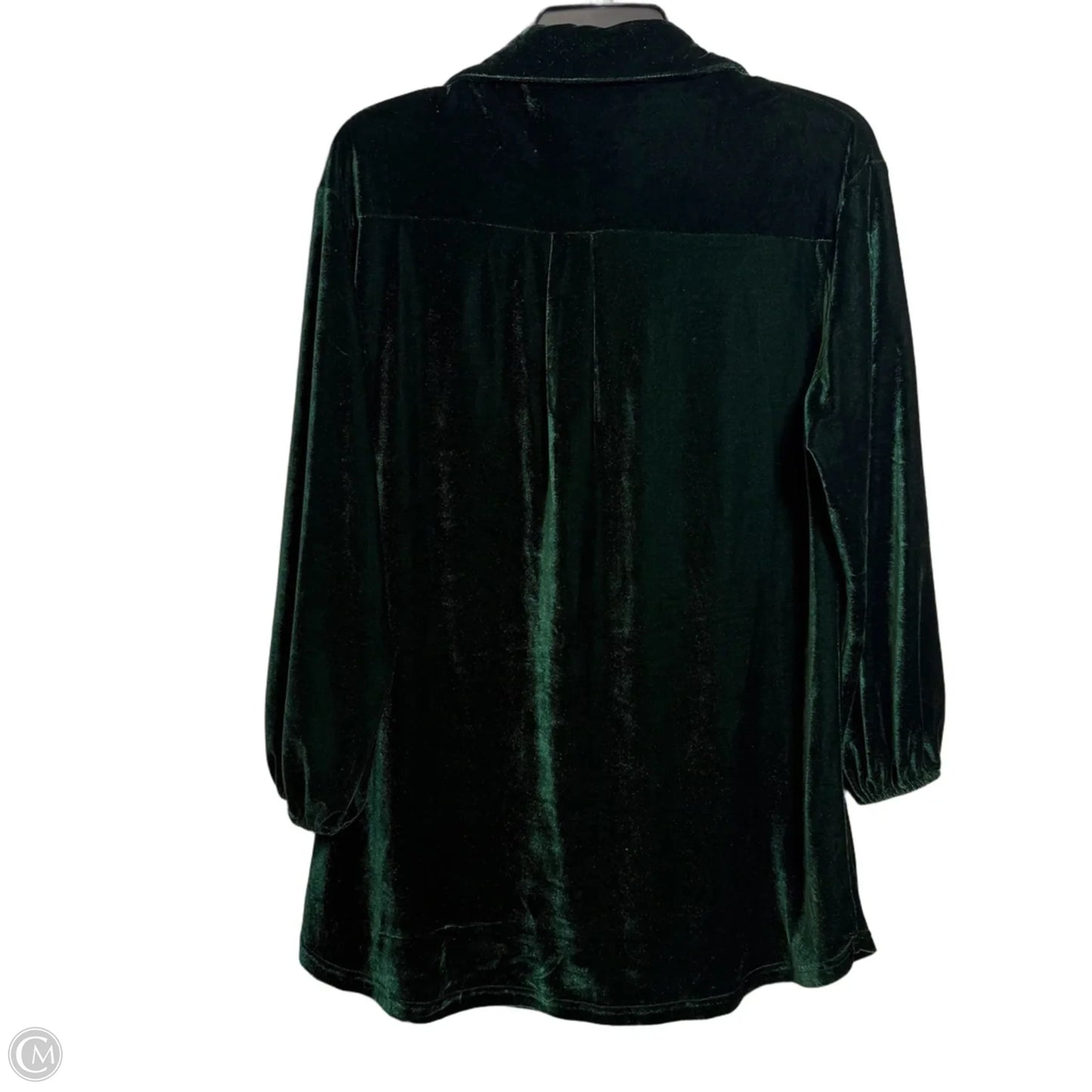 Top Long Sleeve By Clothes Mentor In Green, Size: Xs