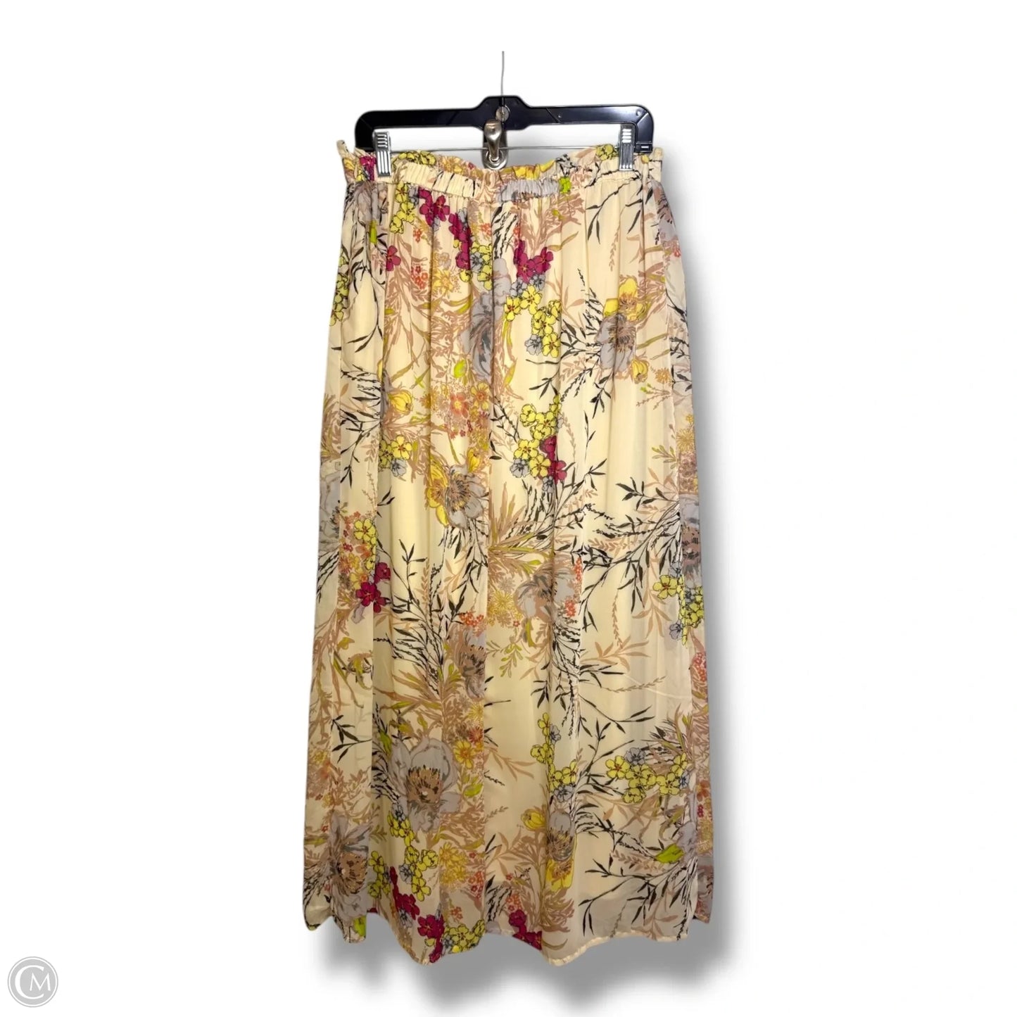 Skirt Maxi By Black Rainn In Floral Print, Size: M