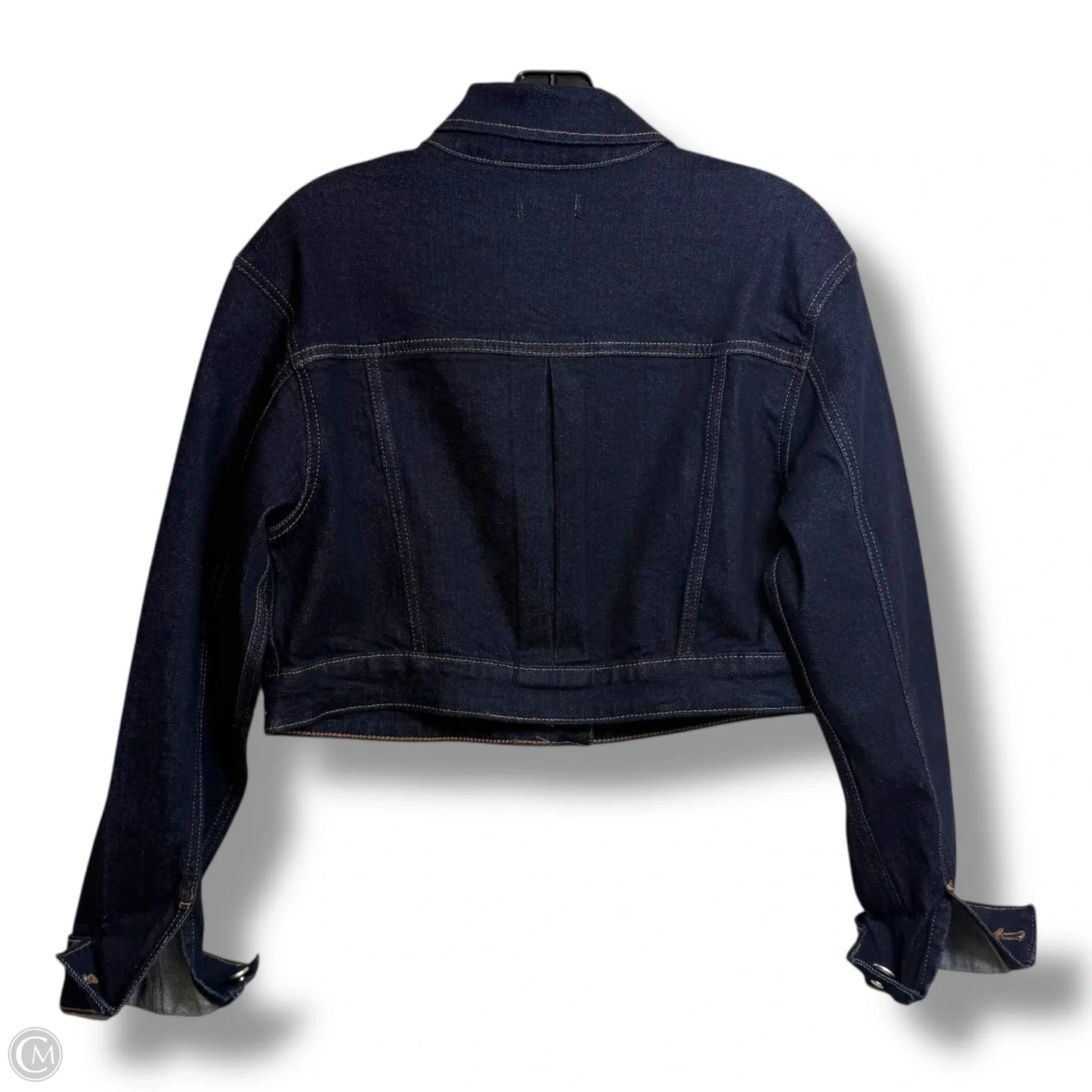 Jacket Denim By Express In Blue Denim, Size: Xs