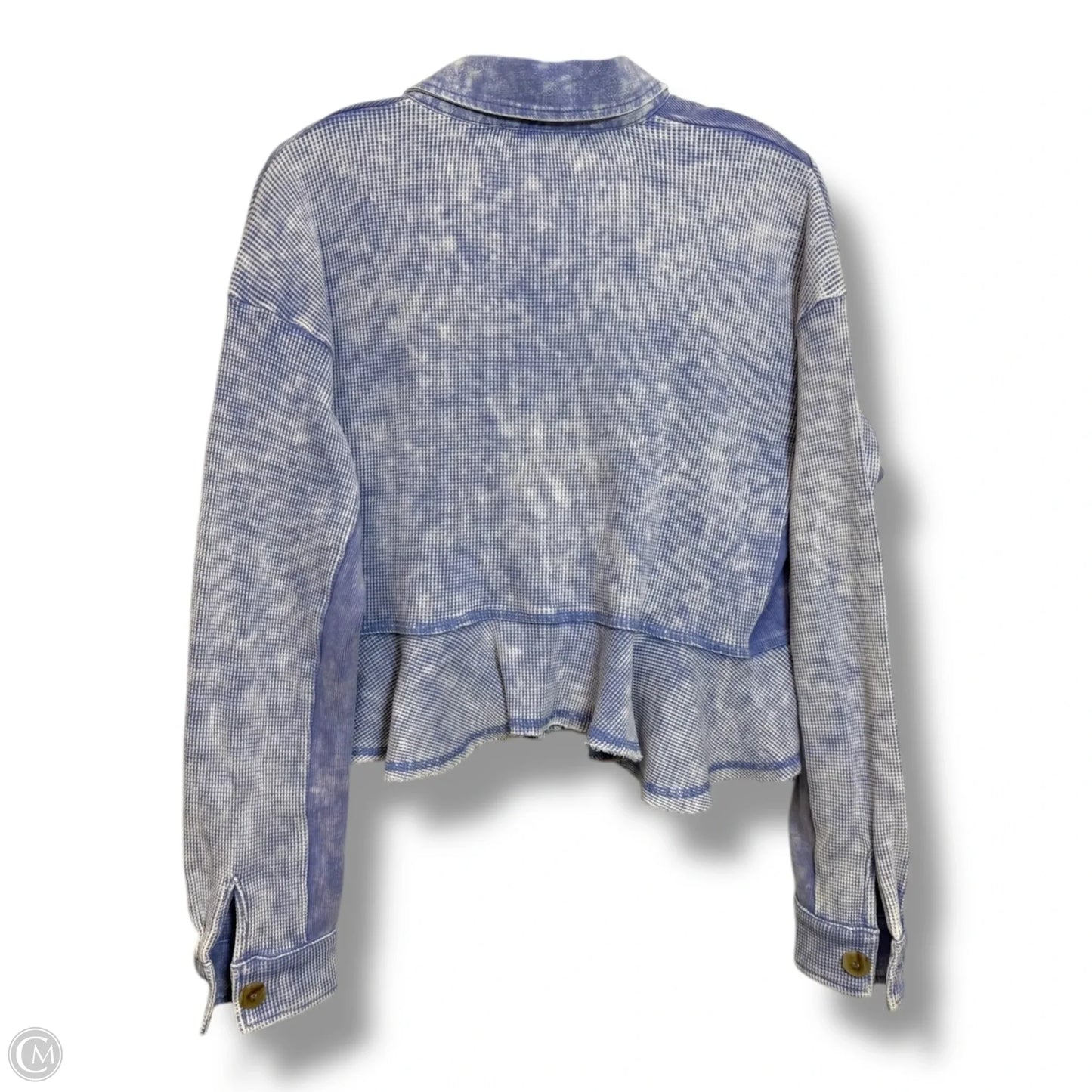 Top Long Sleeve By Mystree In Purple, Size: S