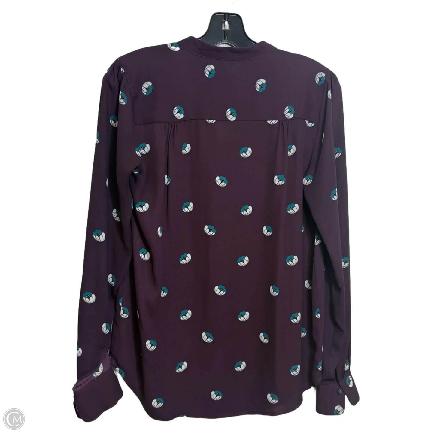 Top Long Sleeve By Loft In Purple, Size: Xs