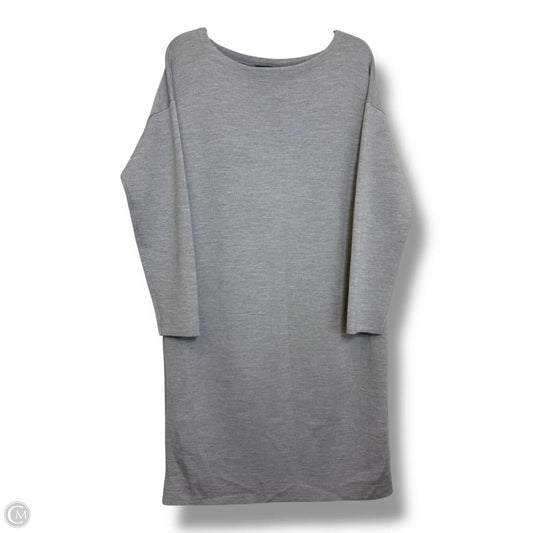 Dress Designer By Lafayette 148 In Grey, Size: Xl