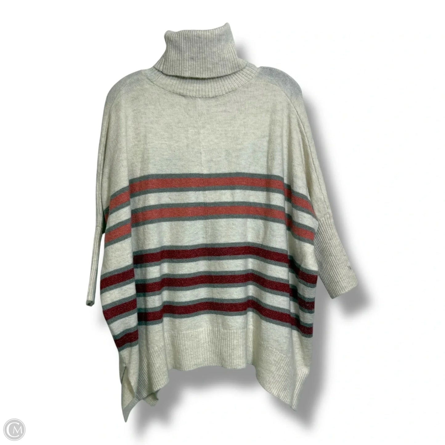 Sweater By Loft In Striped Pattern, Size: S