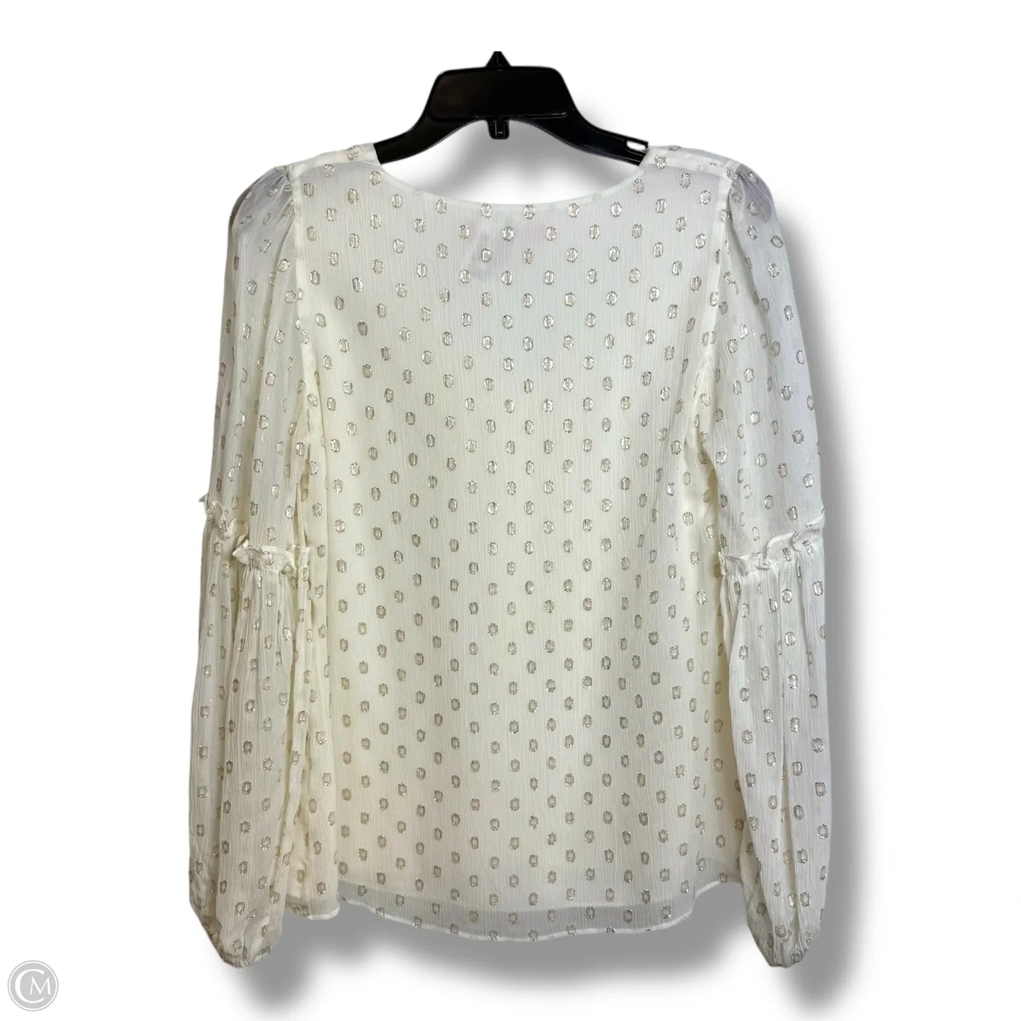 Top Long Sleeve Designer By Lilly Pulitzer In Tan, Size: 4