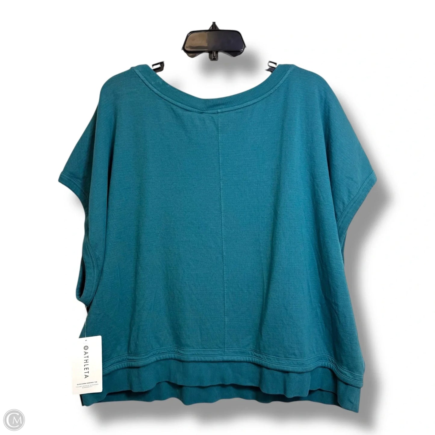 Top Long Sleeve Basic By Athleta In Blue, Size: 1x