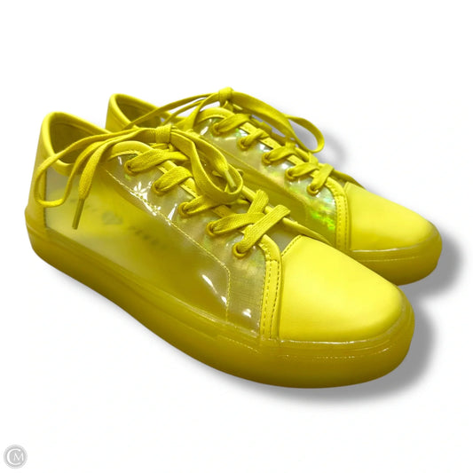 Shoes Sneakers By Katy Perry In Yellow, Size: 6.5