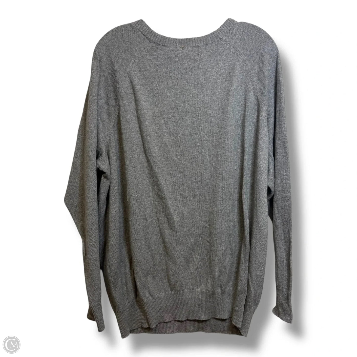 CHEERS Sweater By Torrid In Grey, Size: 2x