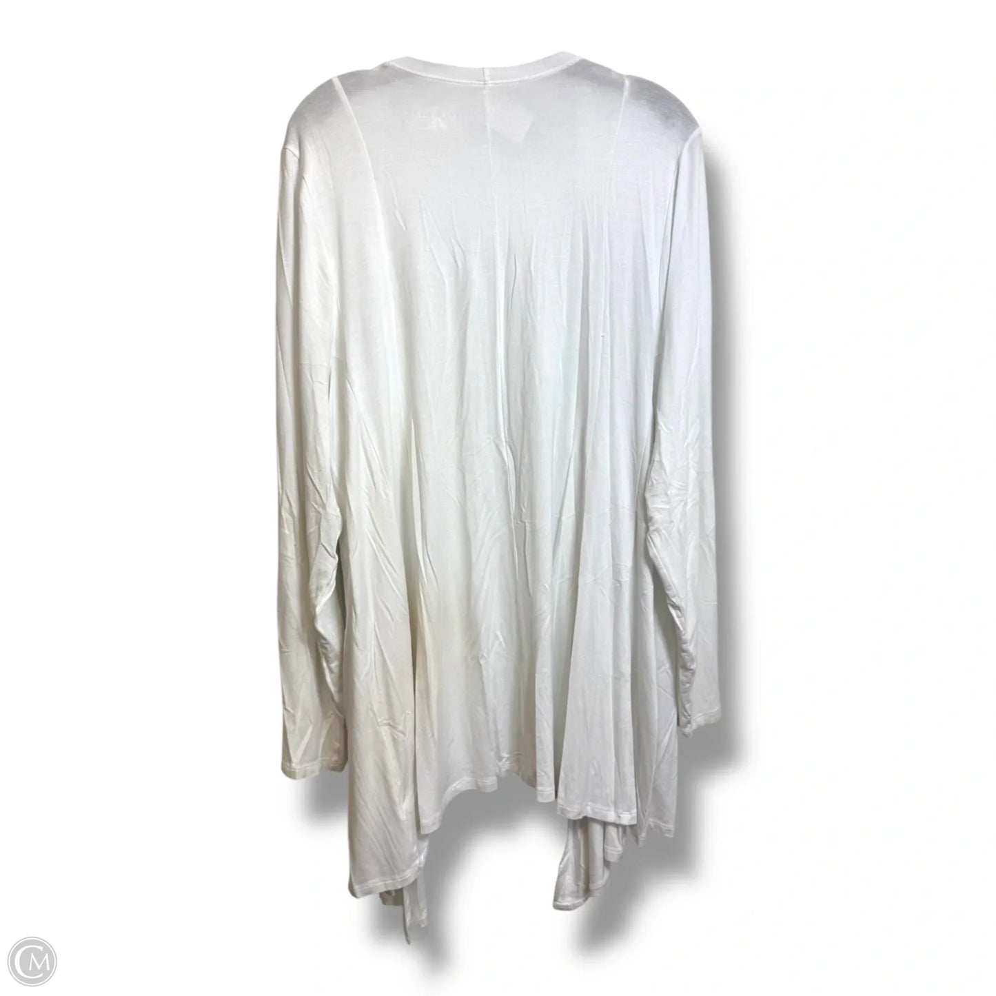 Cardigan By Lane Bryant In White, Size: 1x