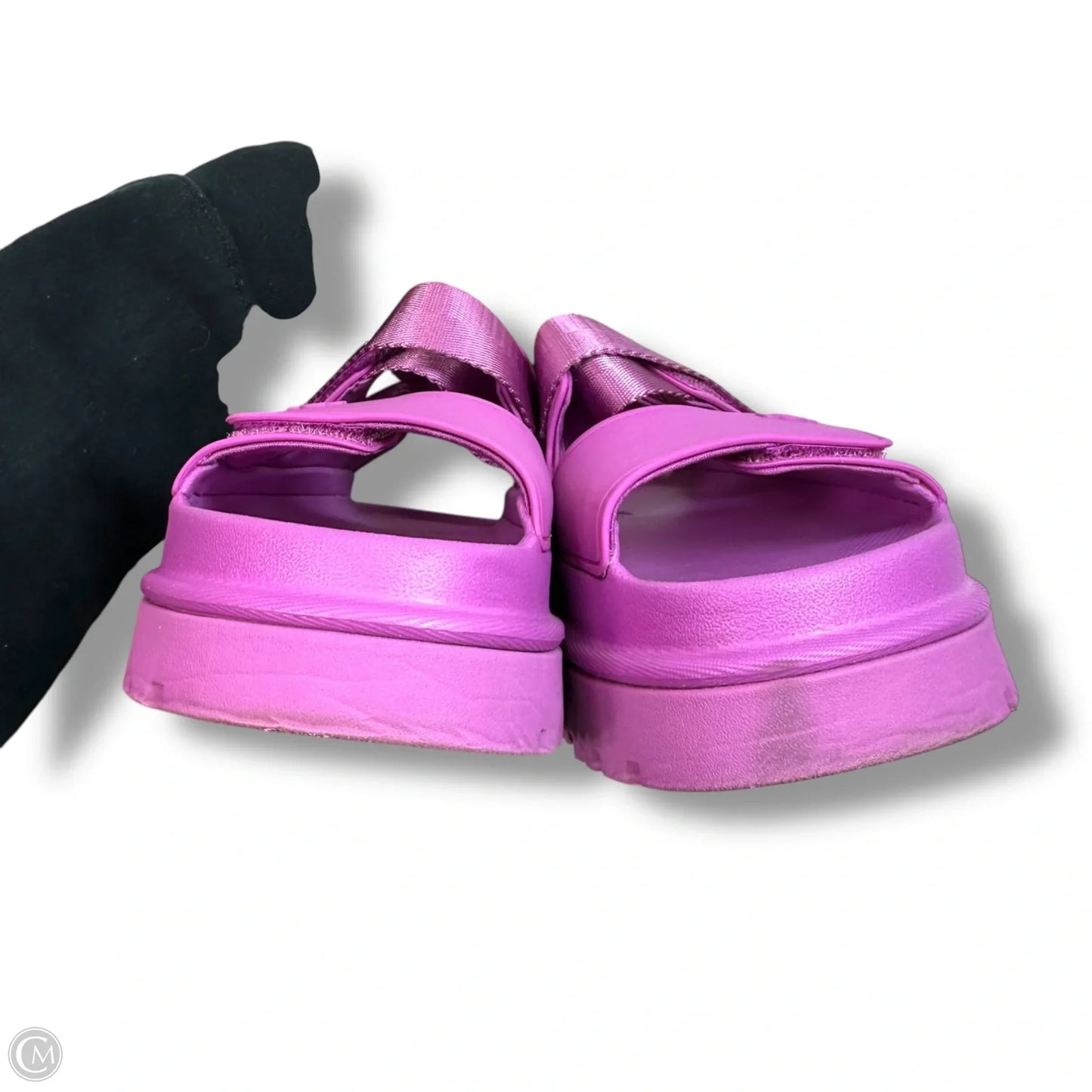 Sandals Designer By Ugg In Purple, Size: 6