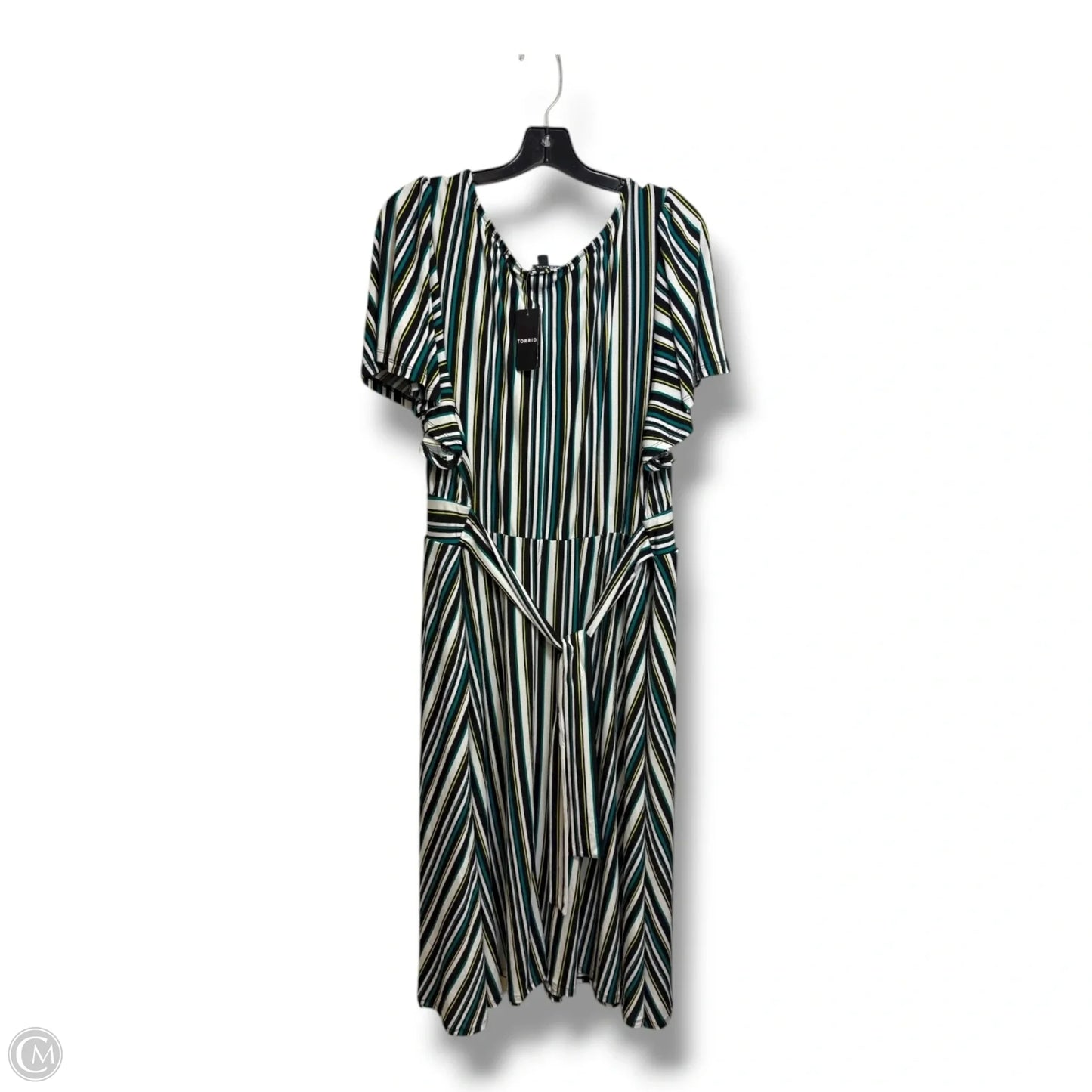 Dress Casual Maxi By Torrid In Striped Pattern, Size: 3x