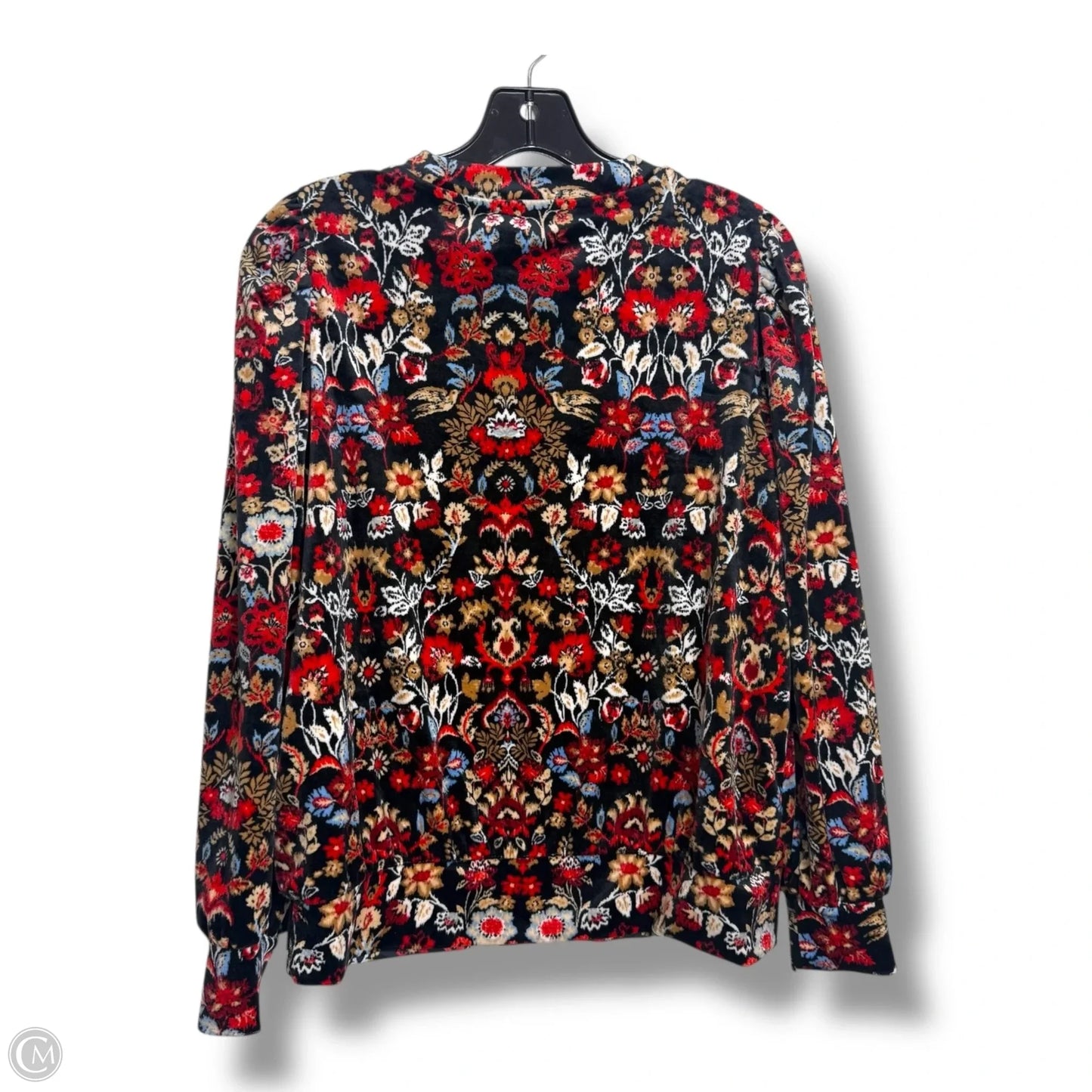 Top Long Sleeve By Loft In Floral Print, Size: Xs