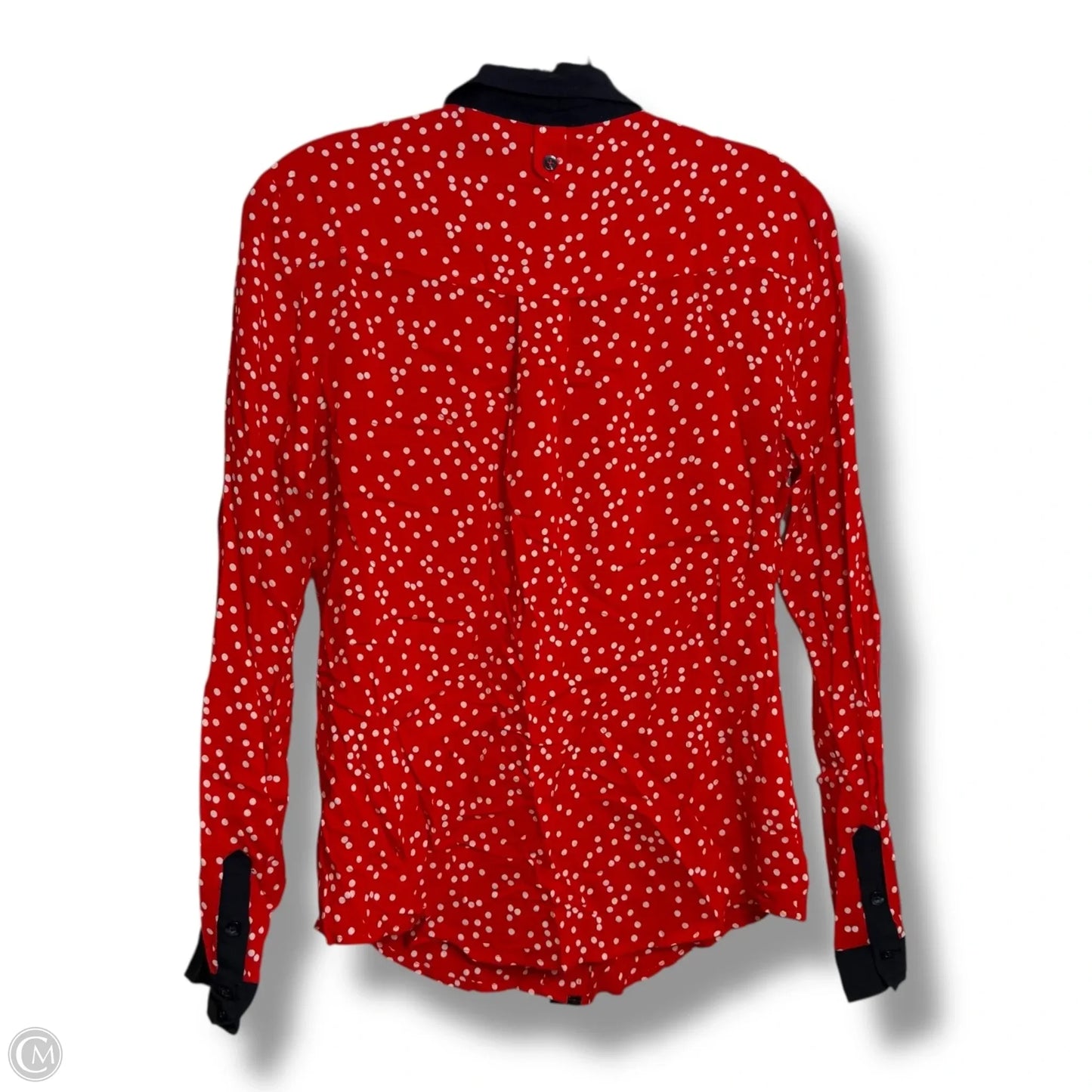 Top Long Sleeve By Maeve In Plaid Pattern, Size: 0