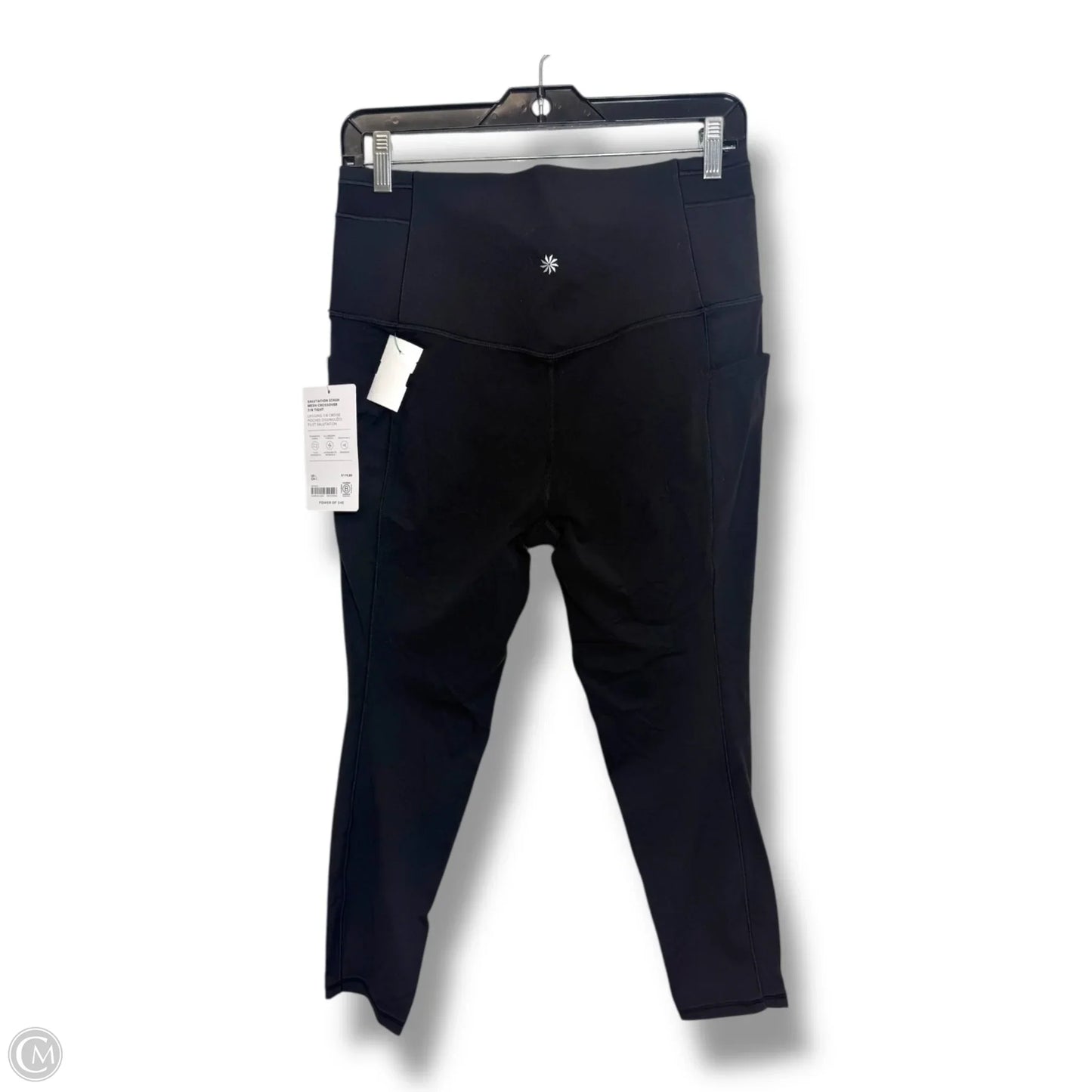 Athletic Leggings By Athleta In Black, Size: L