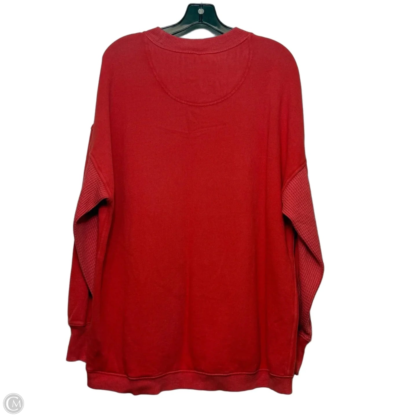 Top Long Sleeve By Aerie In Orange, Size: S