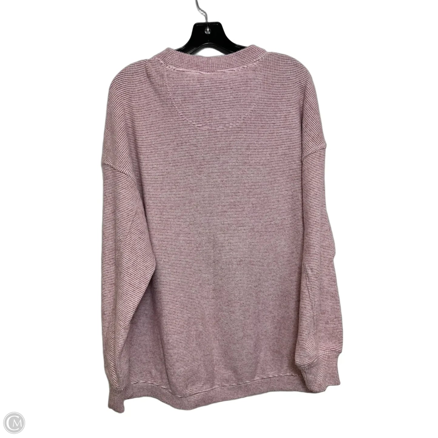 Top Long Sleeve By Aerie In Red, Size: M