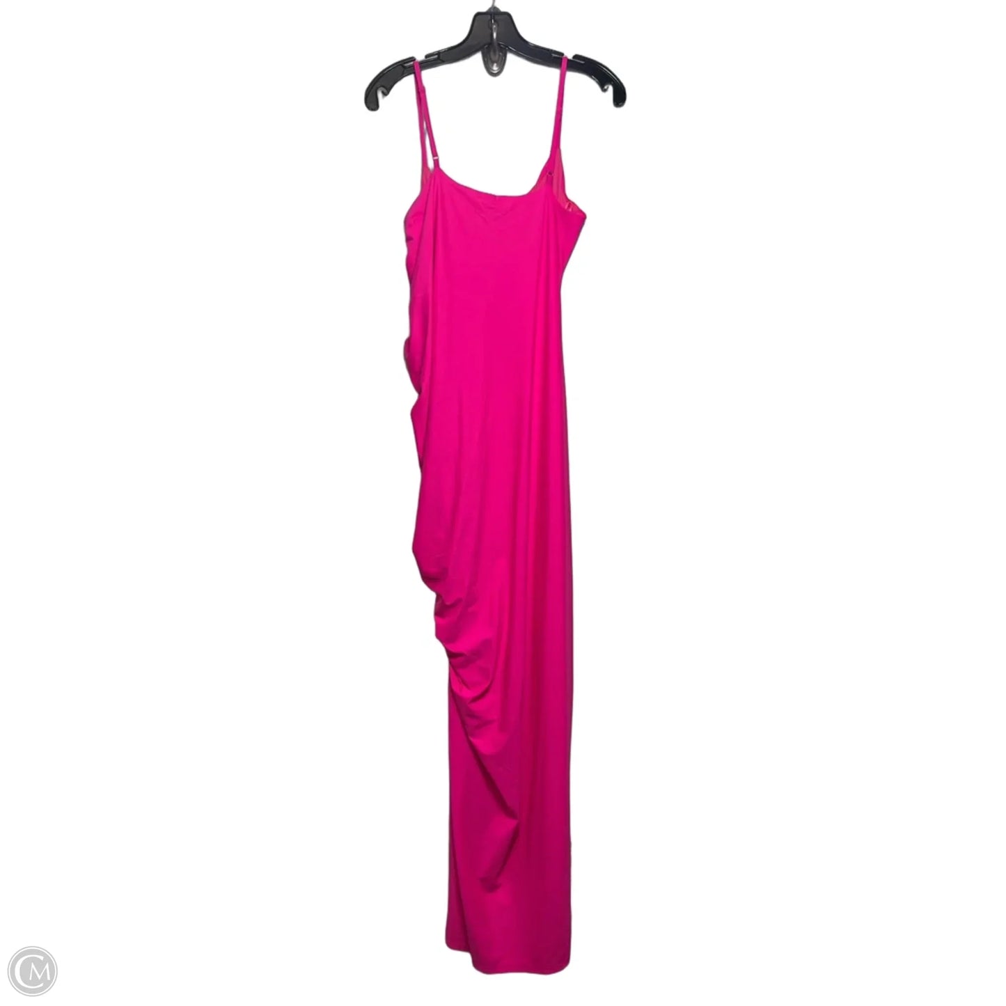 Dress Casual Maxi By Good American In Pink, Size: 4