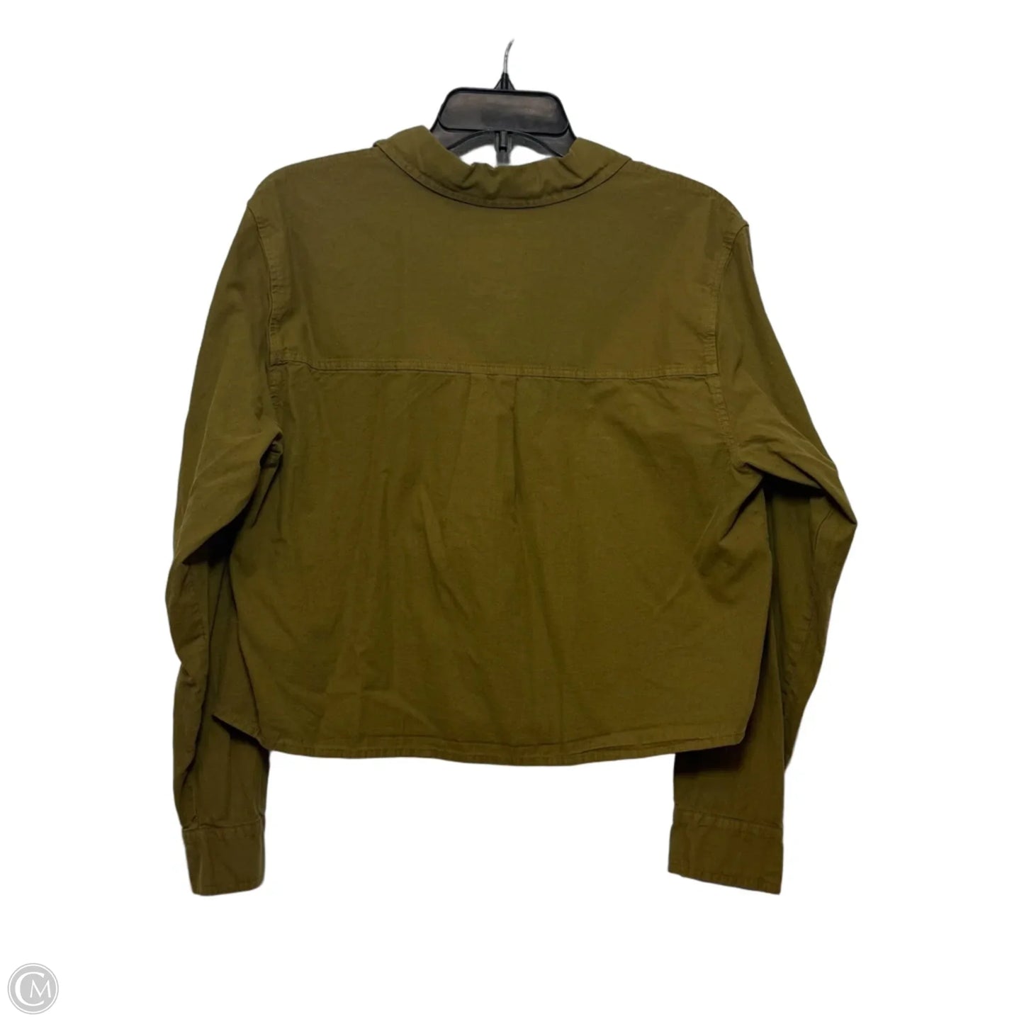 Top Long Sleeve By Universal Thread In Green, Size: L
