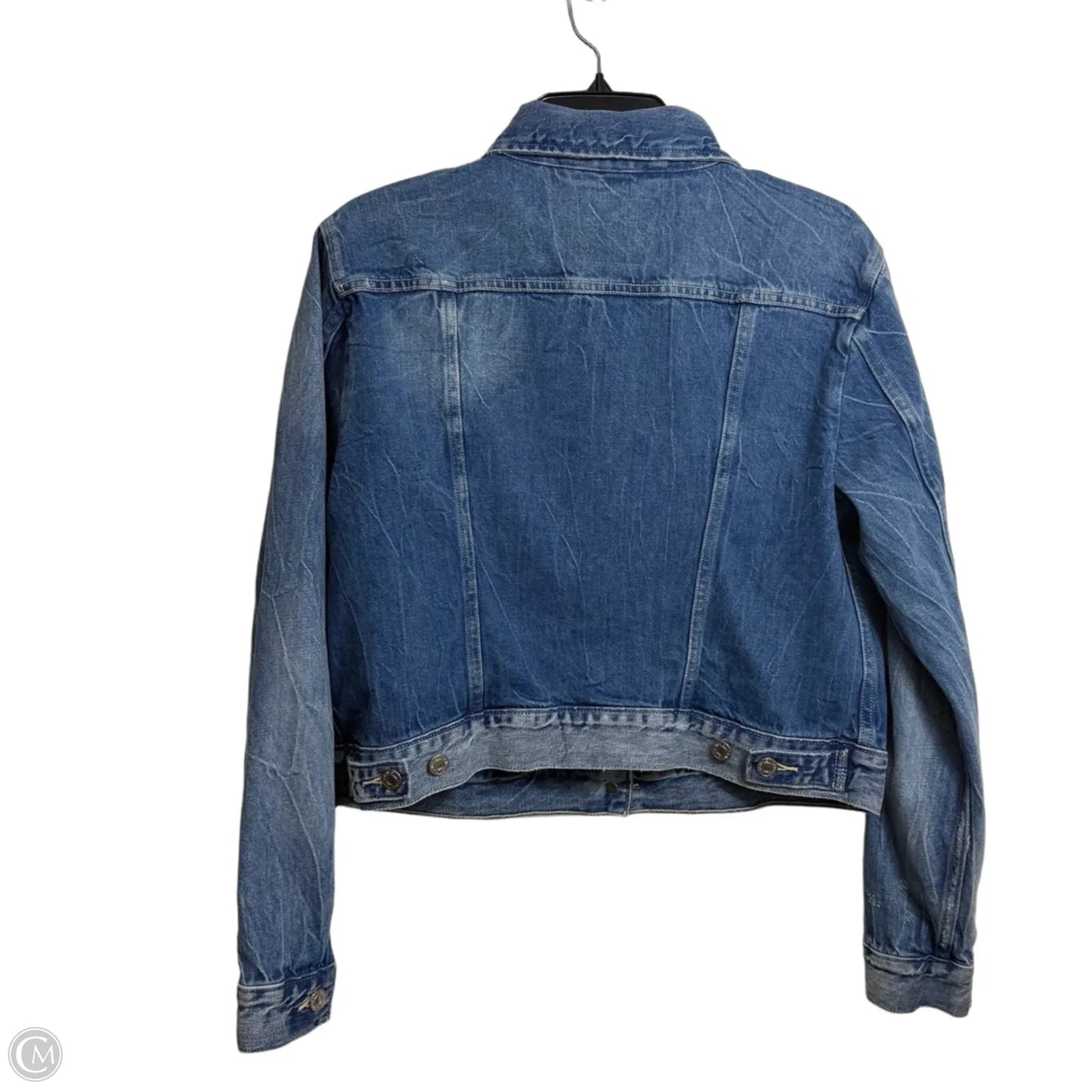 Jacket Denim By Levis In Blue Denim, Size: Xl