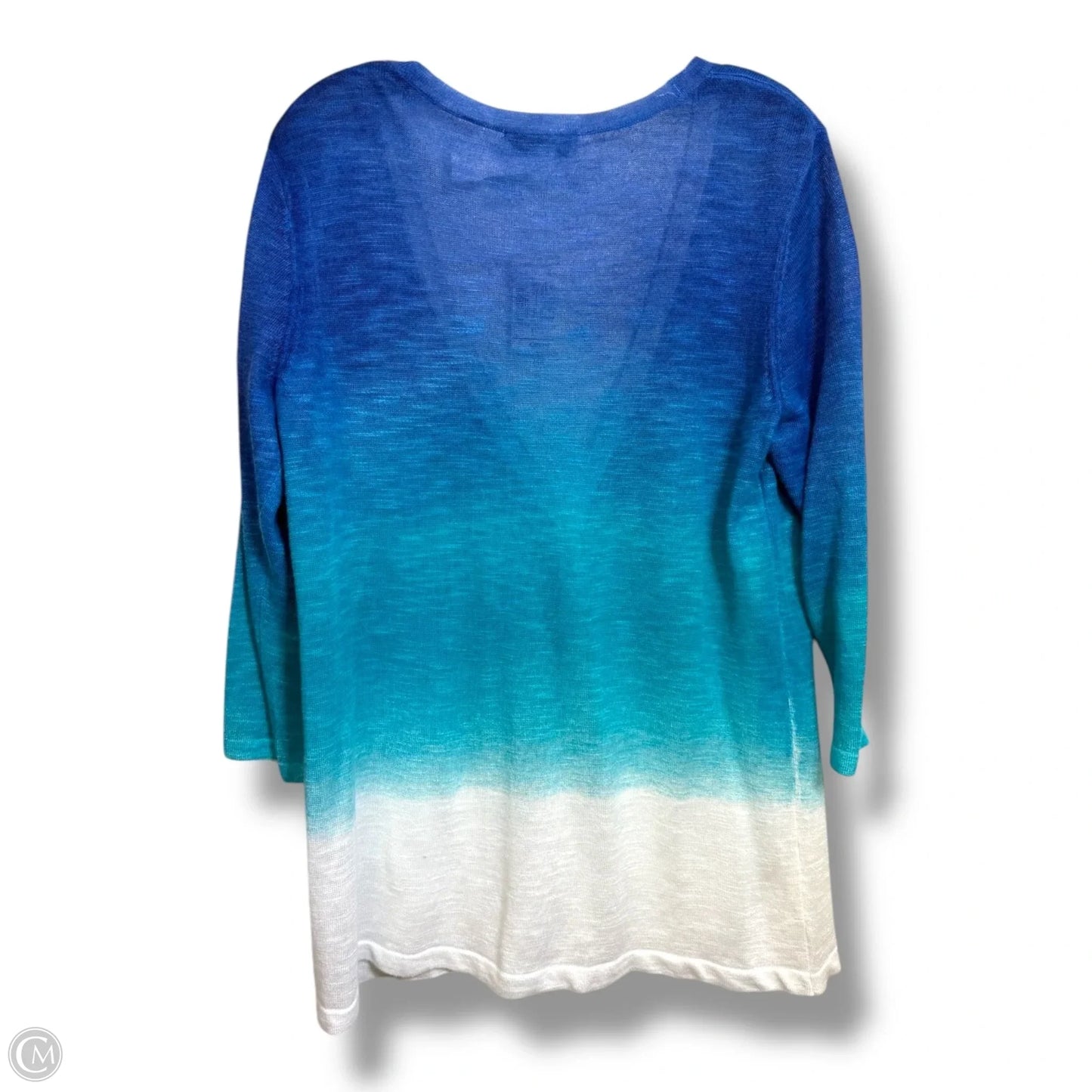 Cardigan By Christopher And Banks In Blue, Size: L