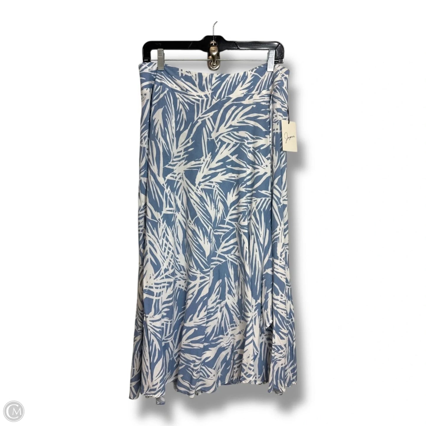Skirt Midi By Japna In Blue, Size: Xl