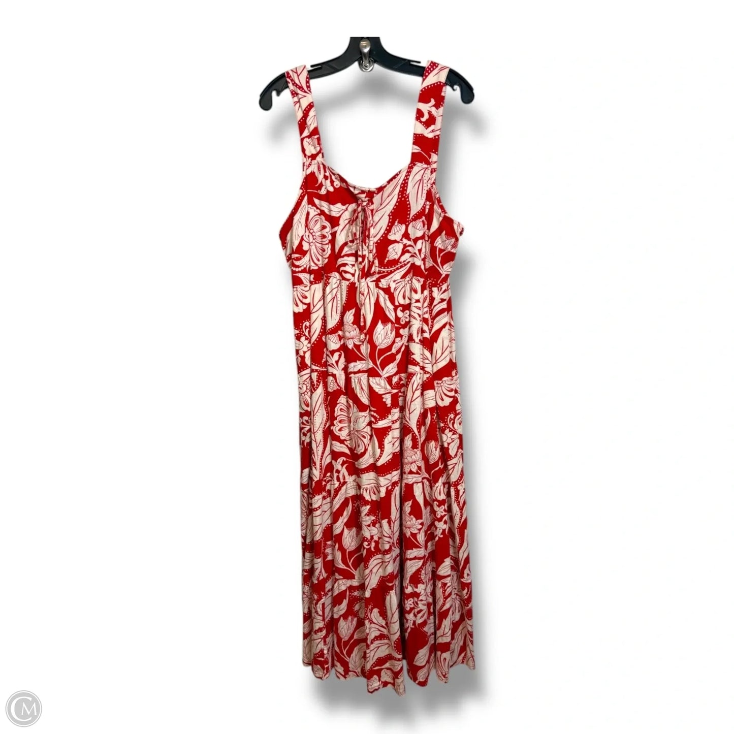 Dress Casual Maxi By Who What Wear In Orange, Size: Xl